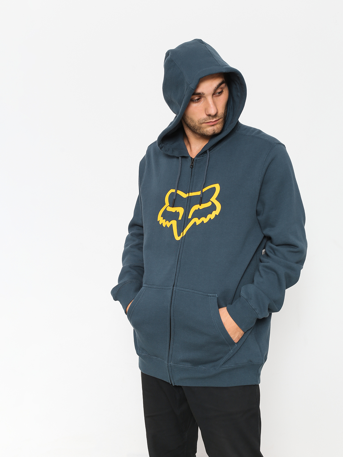 Fox Hoodie Legacy Head ZHD (nvy)