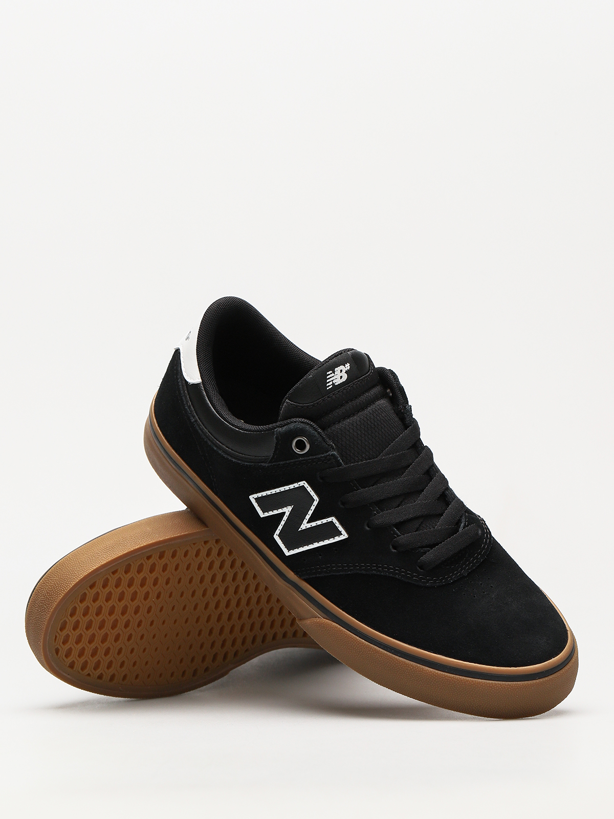 new balance 255 black gum