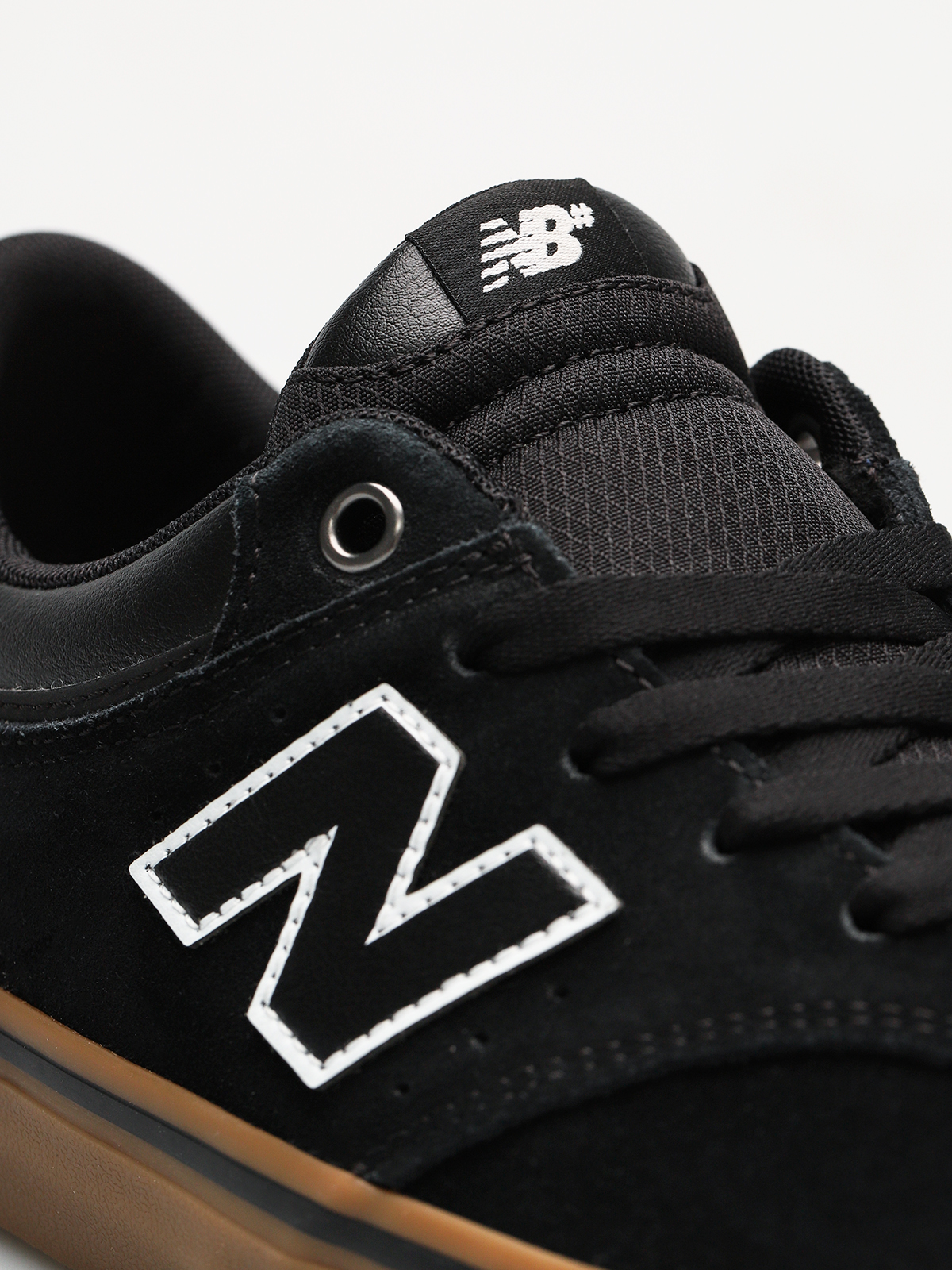 new balance 255 black gum