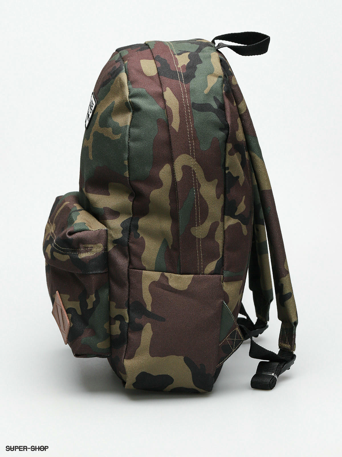 vans old skool camo backpack