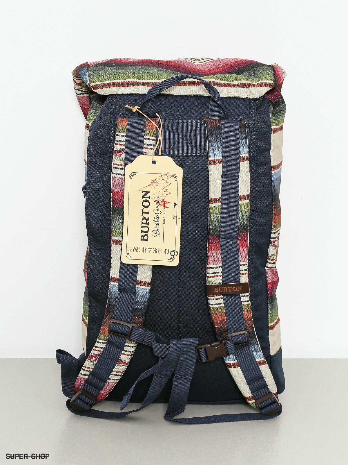 Burton Backpack Tinder canvas iris stripe