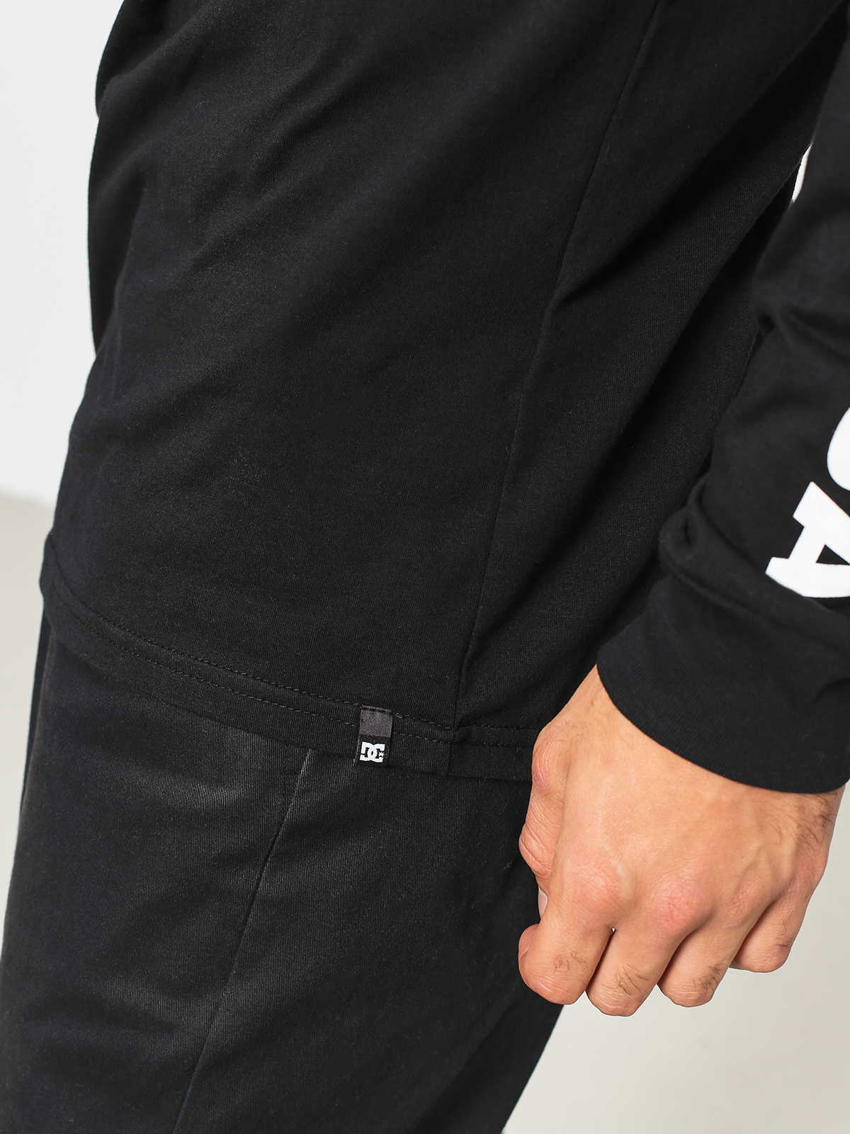 DC Longsleeve Square Star (black)
