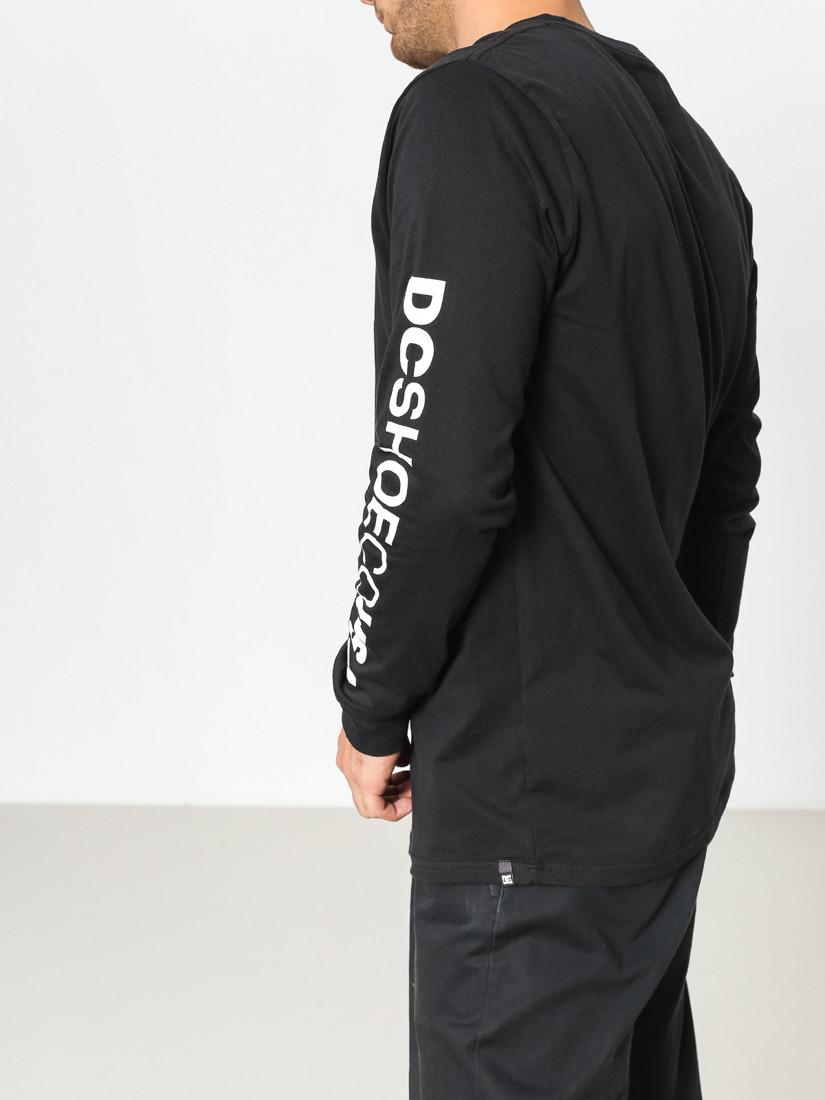 DC Longsleeve Square Star (black)
