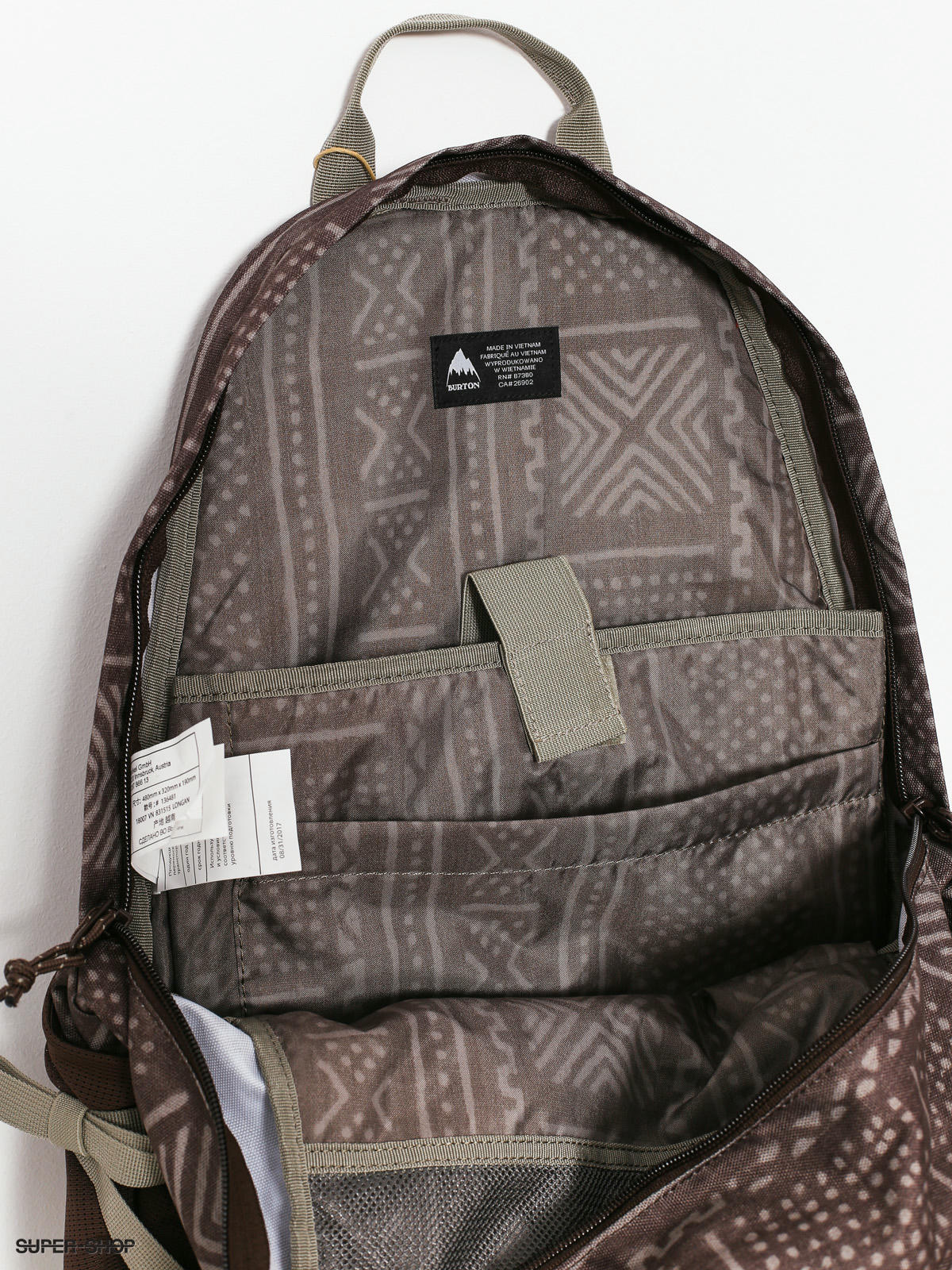 burton shackford backpack