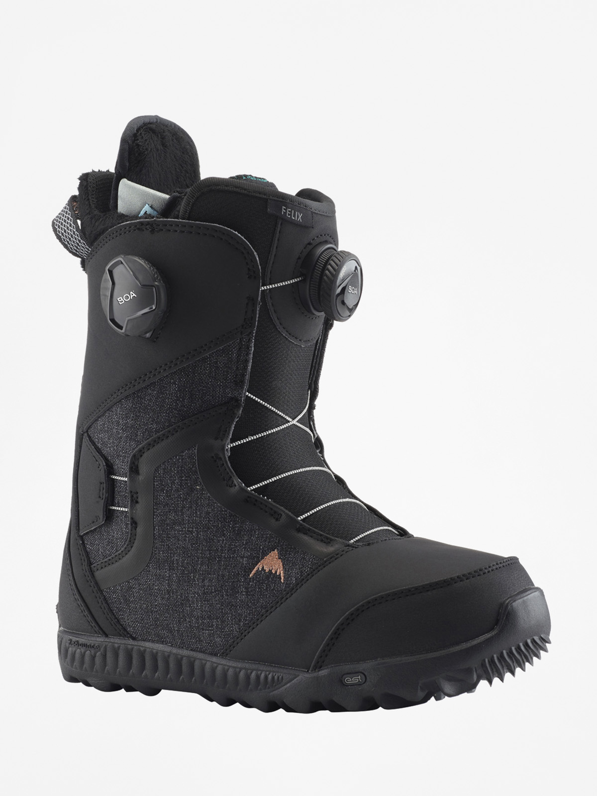 Womens Burton Snowboard boots Felix Boa (black)