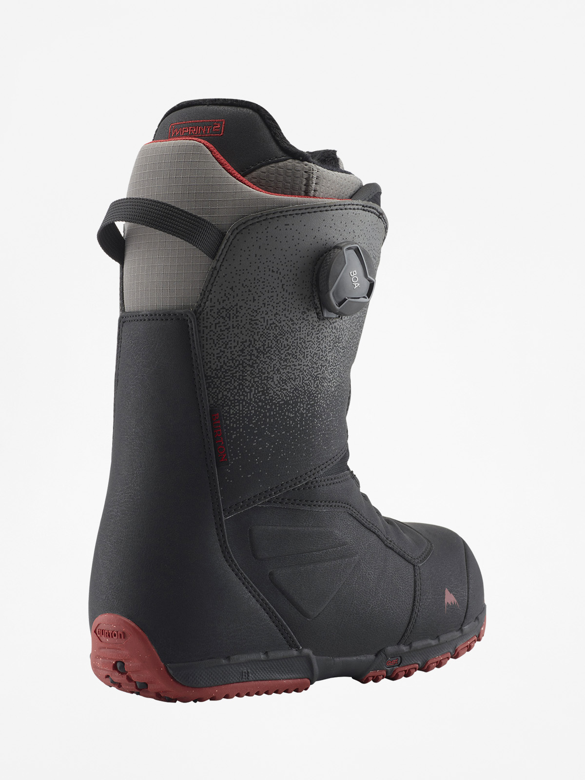 burton ruler boa black fade