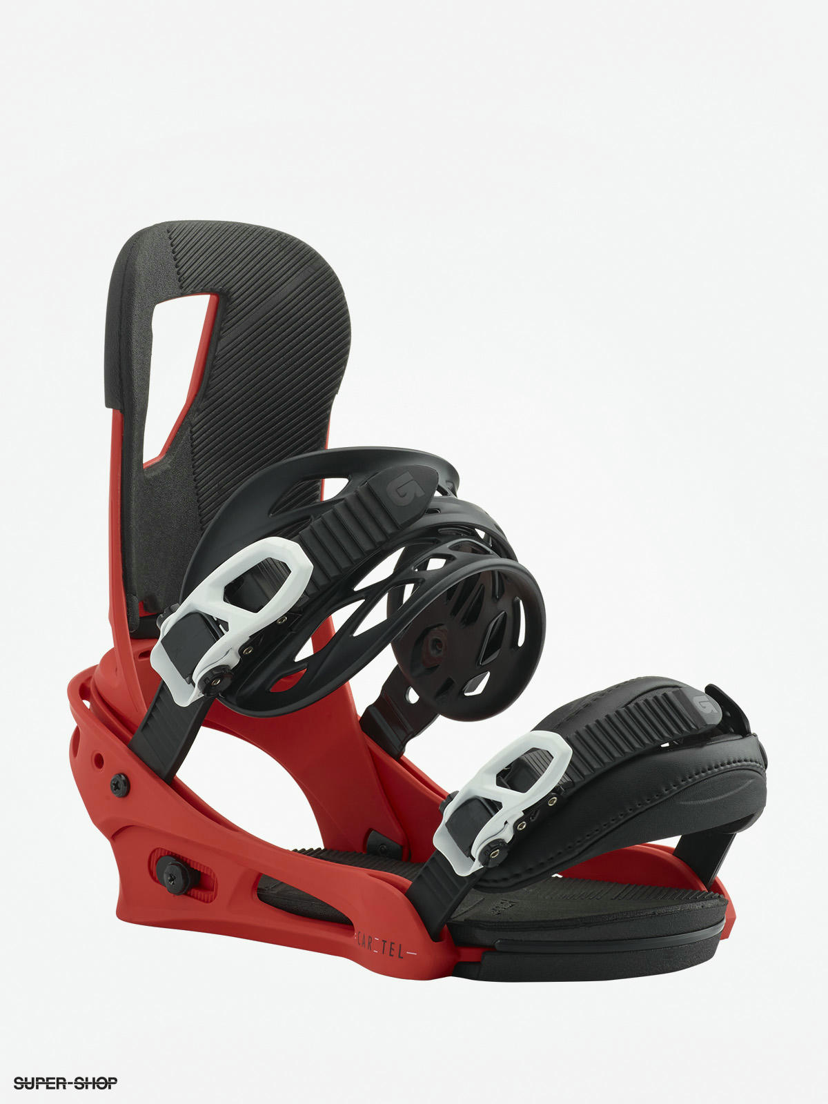 Burton Snowboard bindings Cartel red