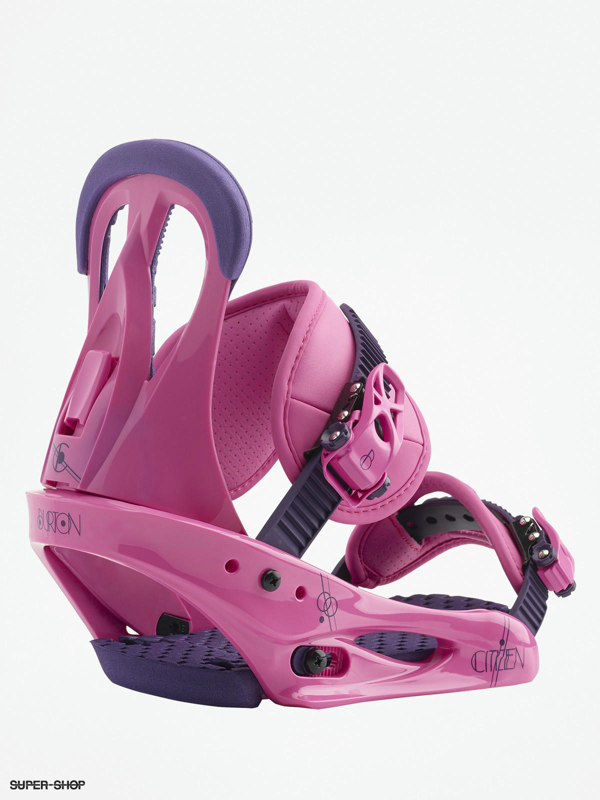 Burton Snowboard bindings Citizen Wmn pink