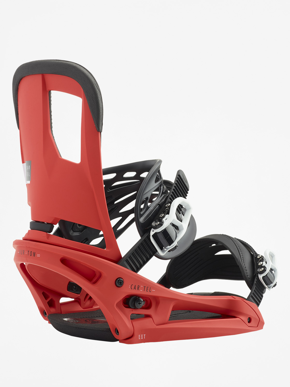 Mens Burton Snowboard bindings Cartel Est (red)