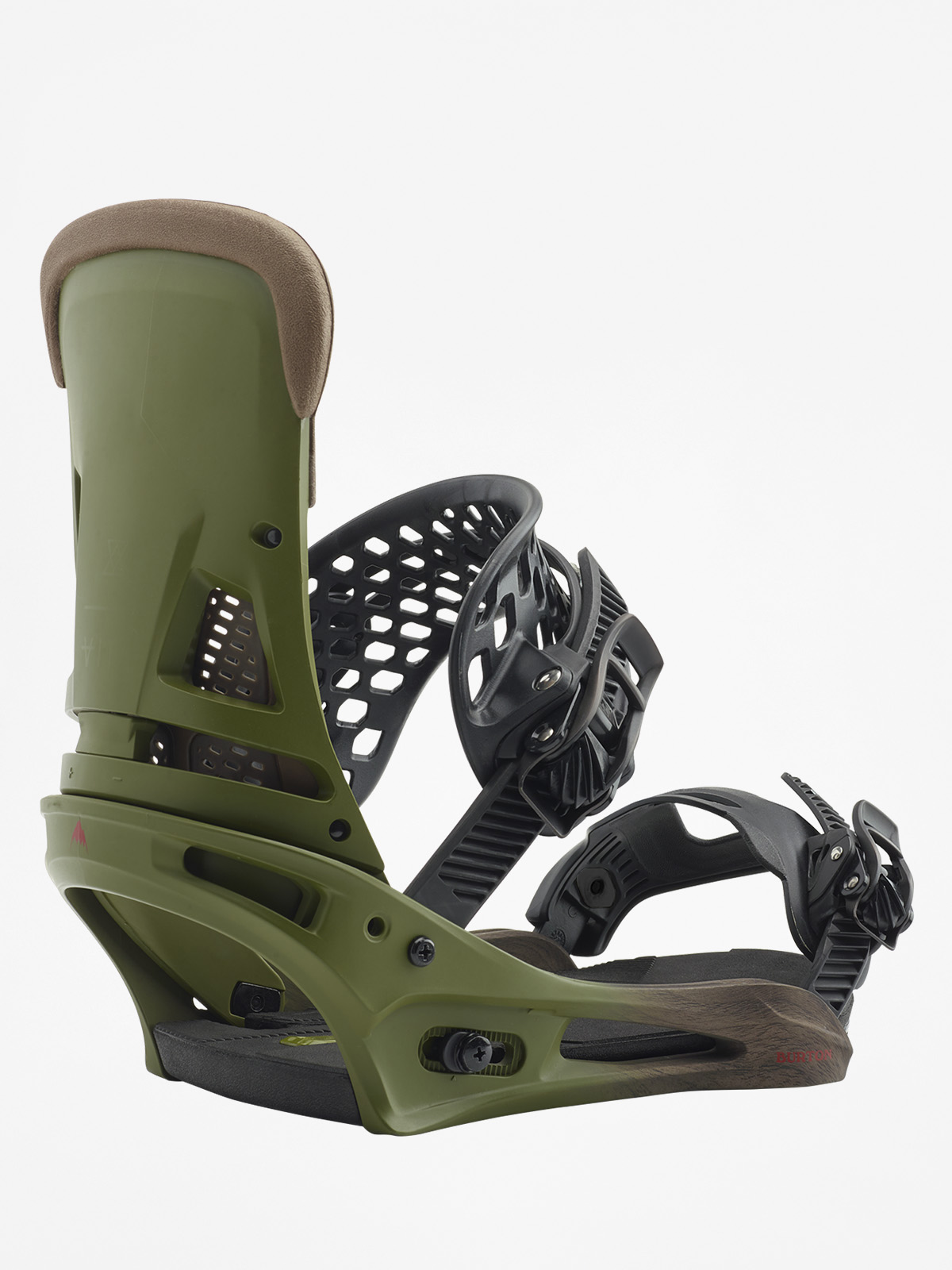 Mens Burton Snowboard bindings Malavita (camp on green)