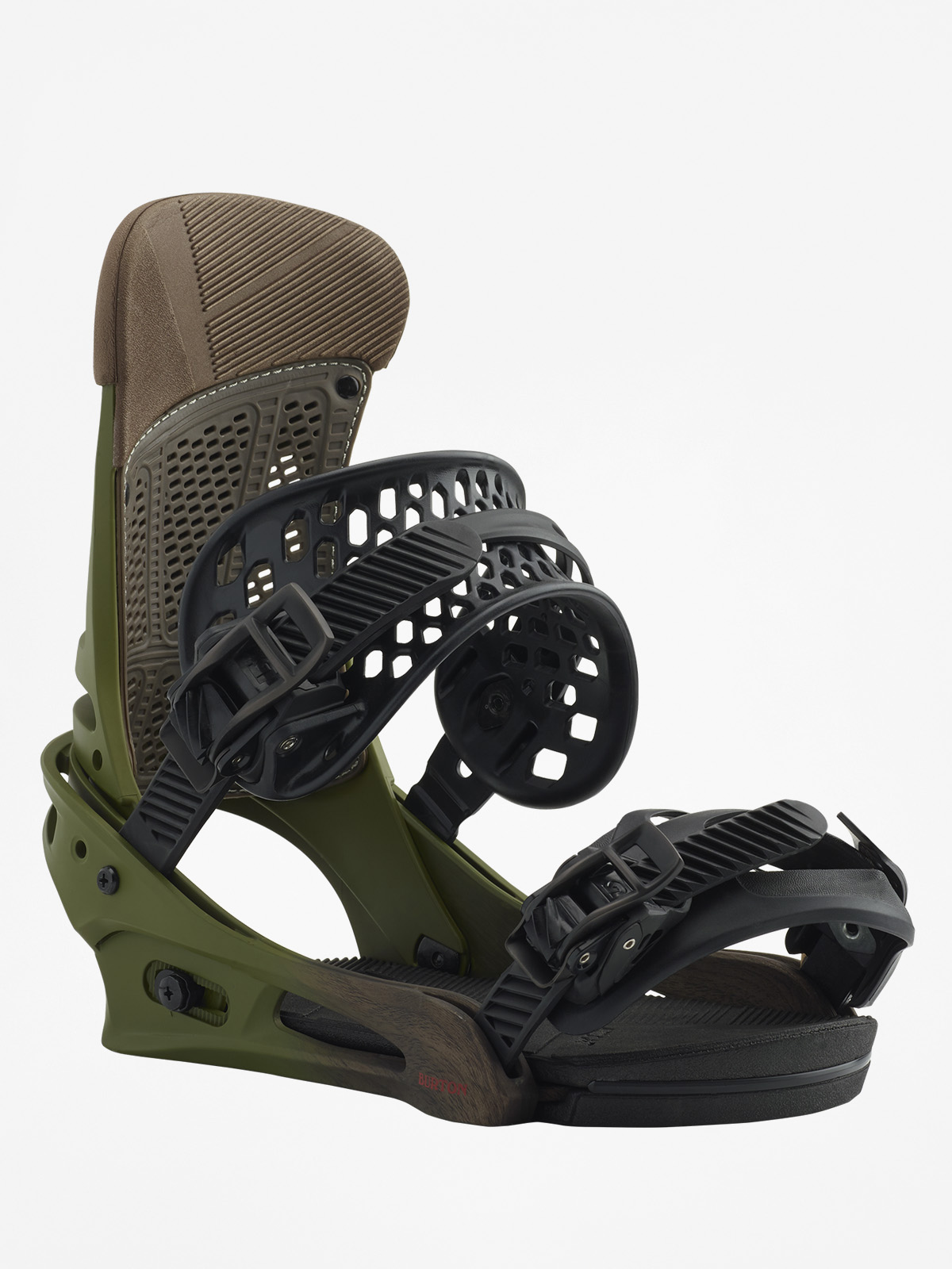 Mens Burton Snowboard bindings Malavita (camp on green)