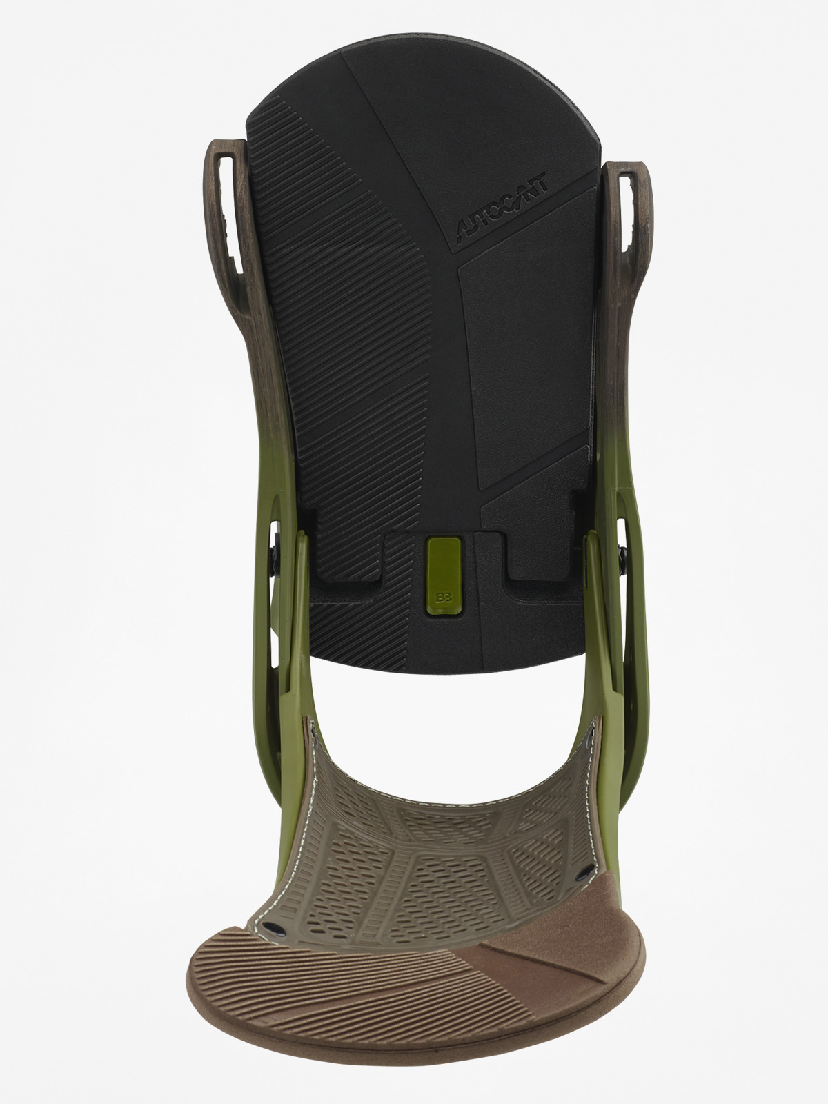 Mens Burton Snowboard bindings Malavita (camp on green)