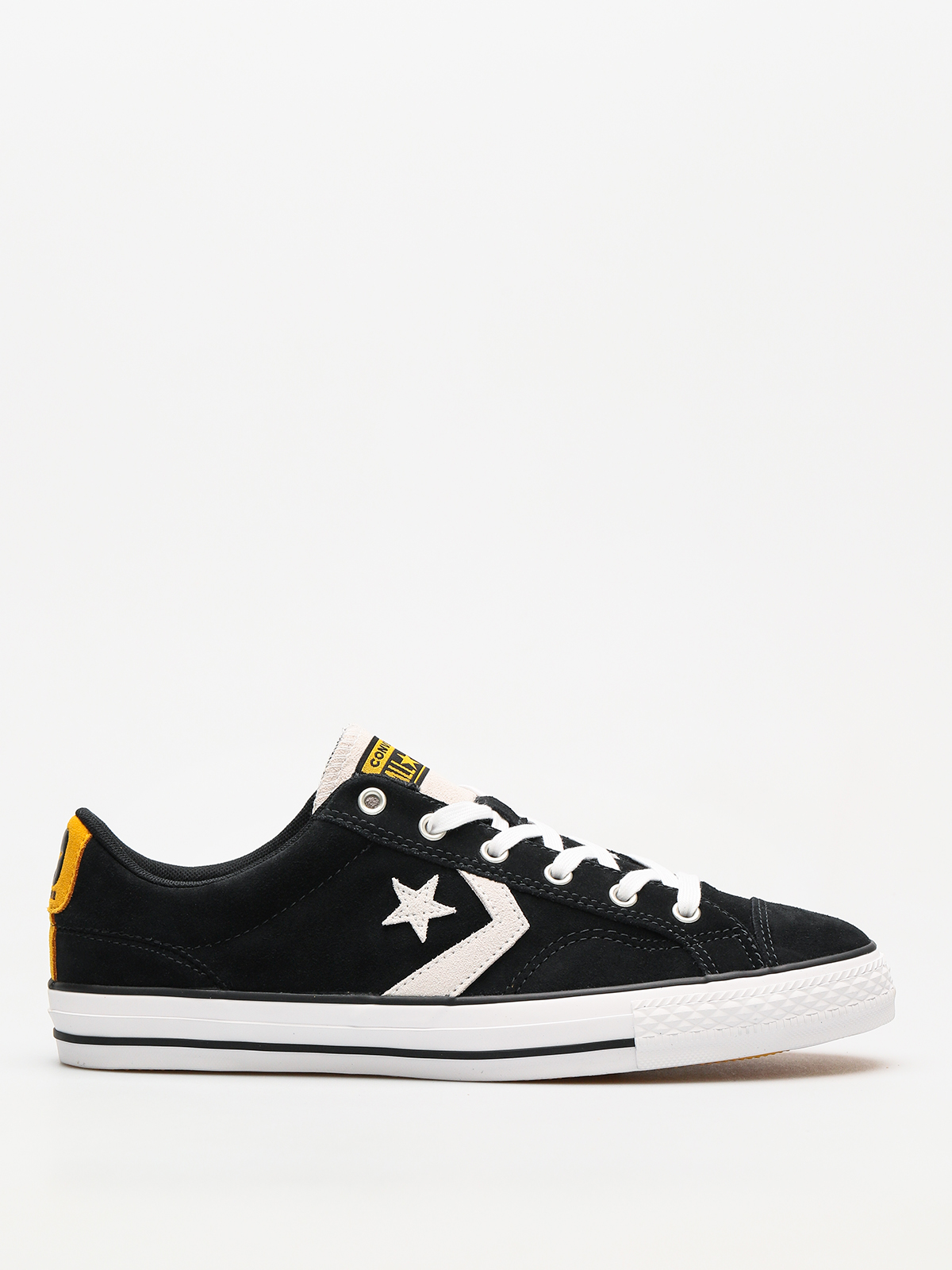 Converse Chucks Star Player Ox (black/white/university gold)