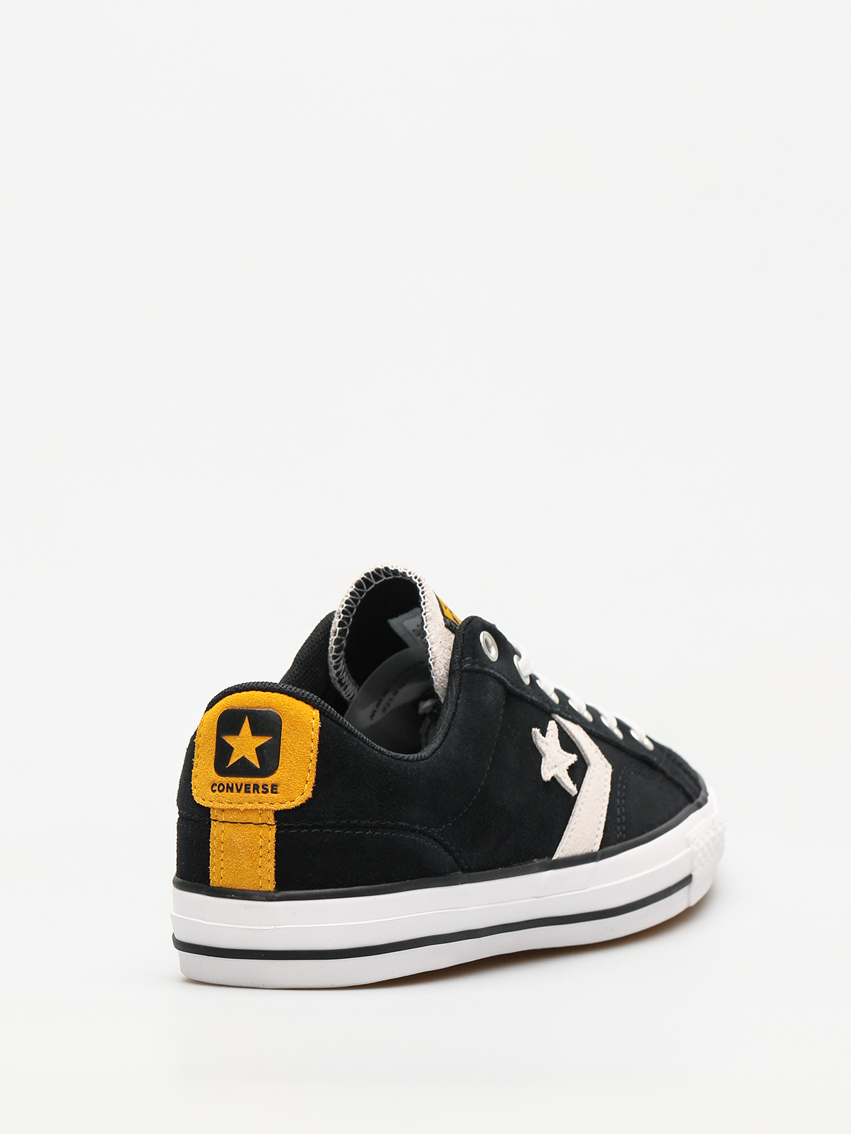 Converse Chucks Star Player Ox (black/white/university gold) رمز الفضة Converse Chucks Star Player Ox (black/white/university gold) رمز الفضة