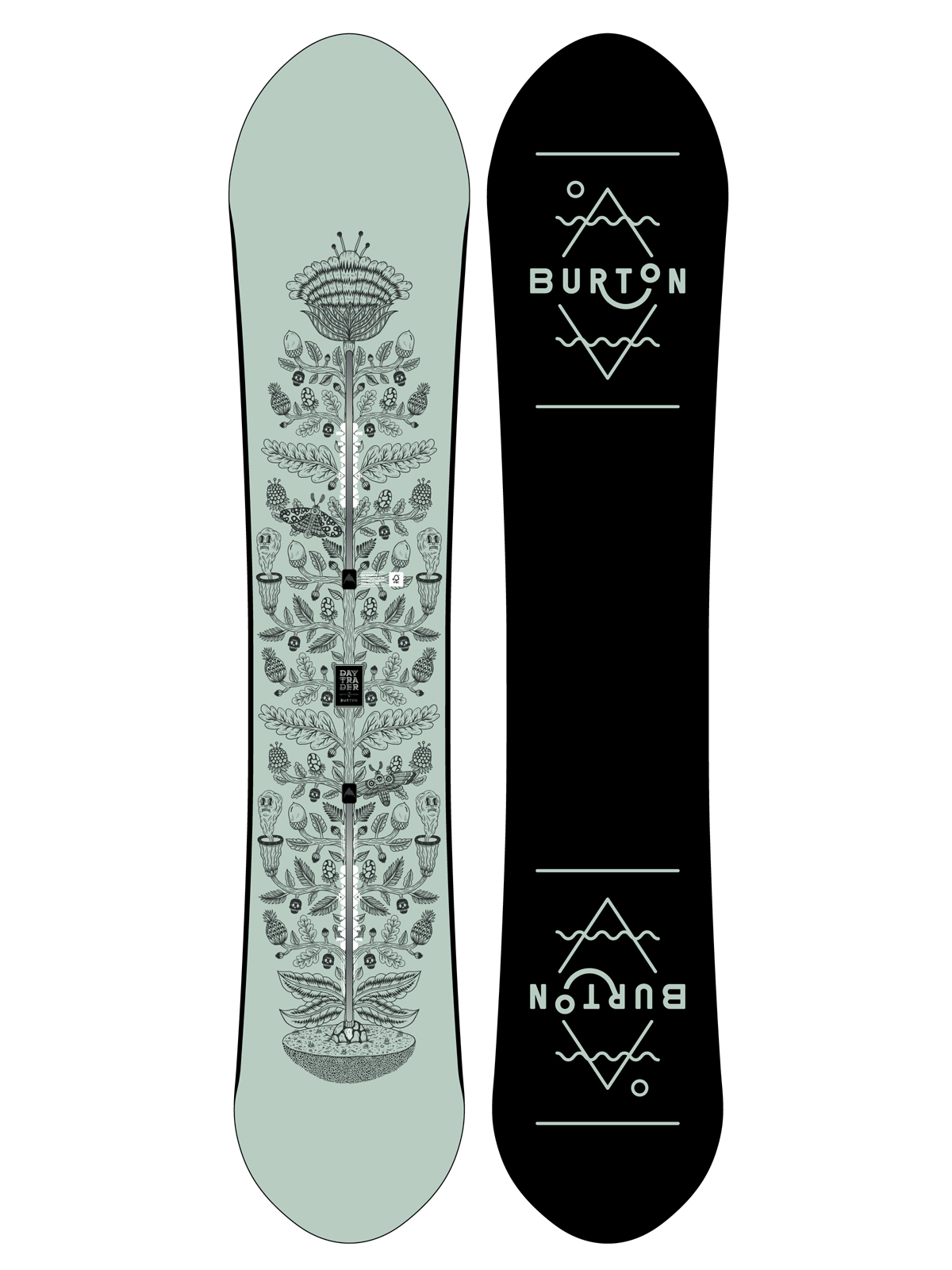 Womens Burton Snowboard Day Trader (multi)