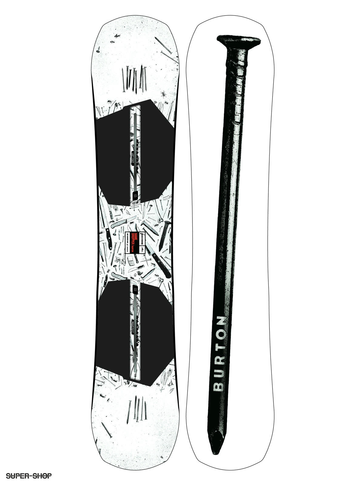 Burton Snowboard Name Dropper multi