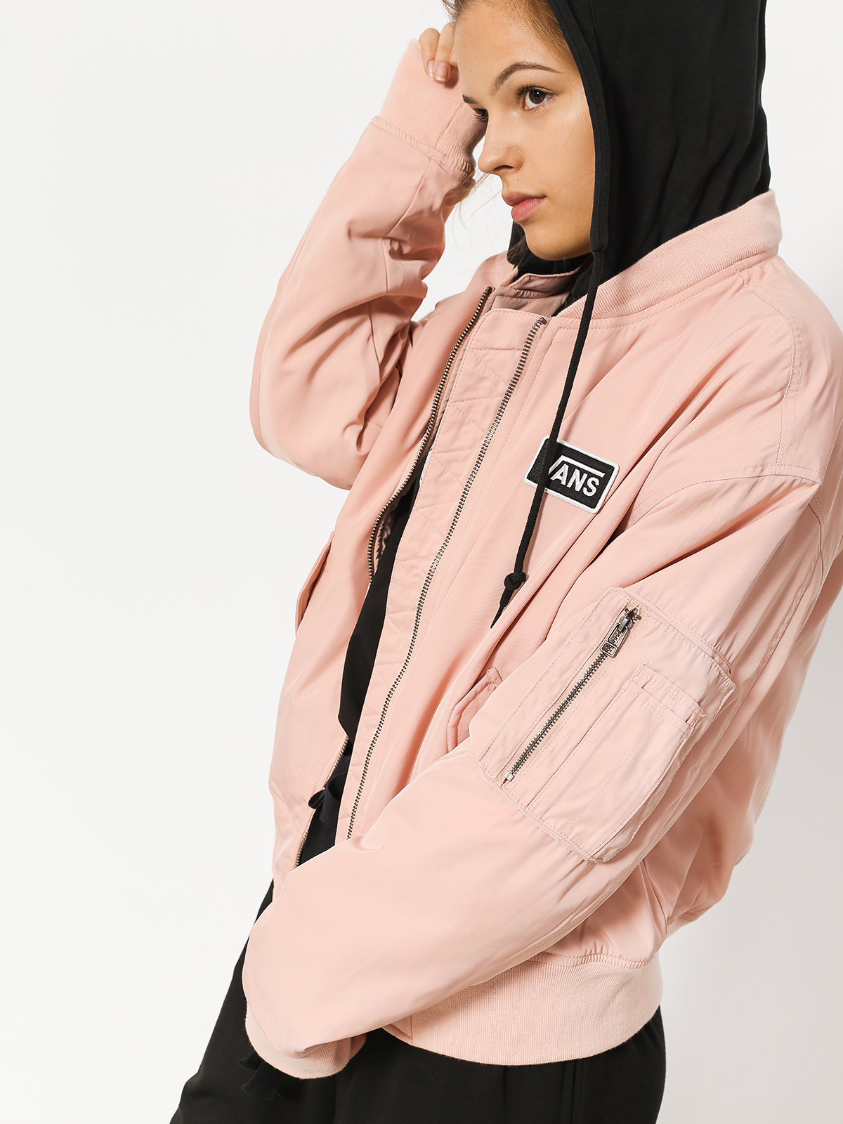 Vans Jacket Boom Boom Hood Wmn (rose cloud)