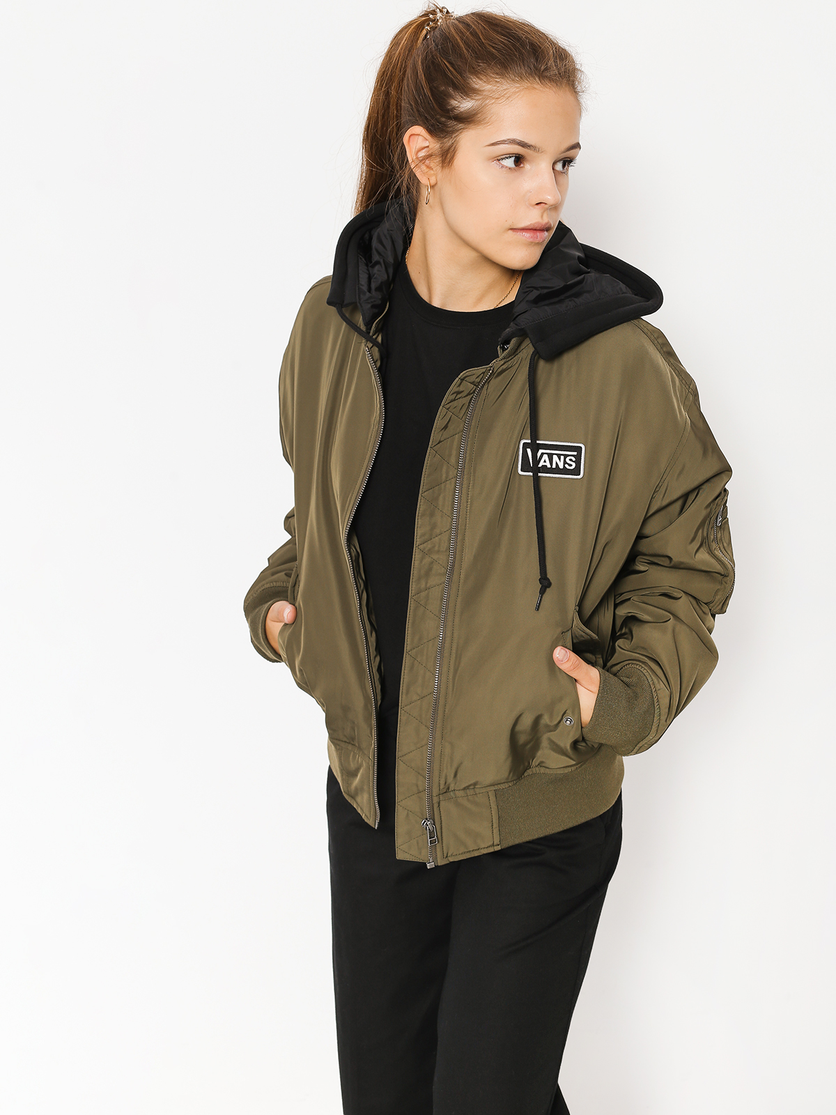 vans boom boom hood jacket