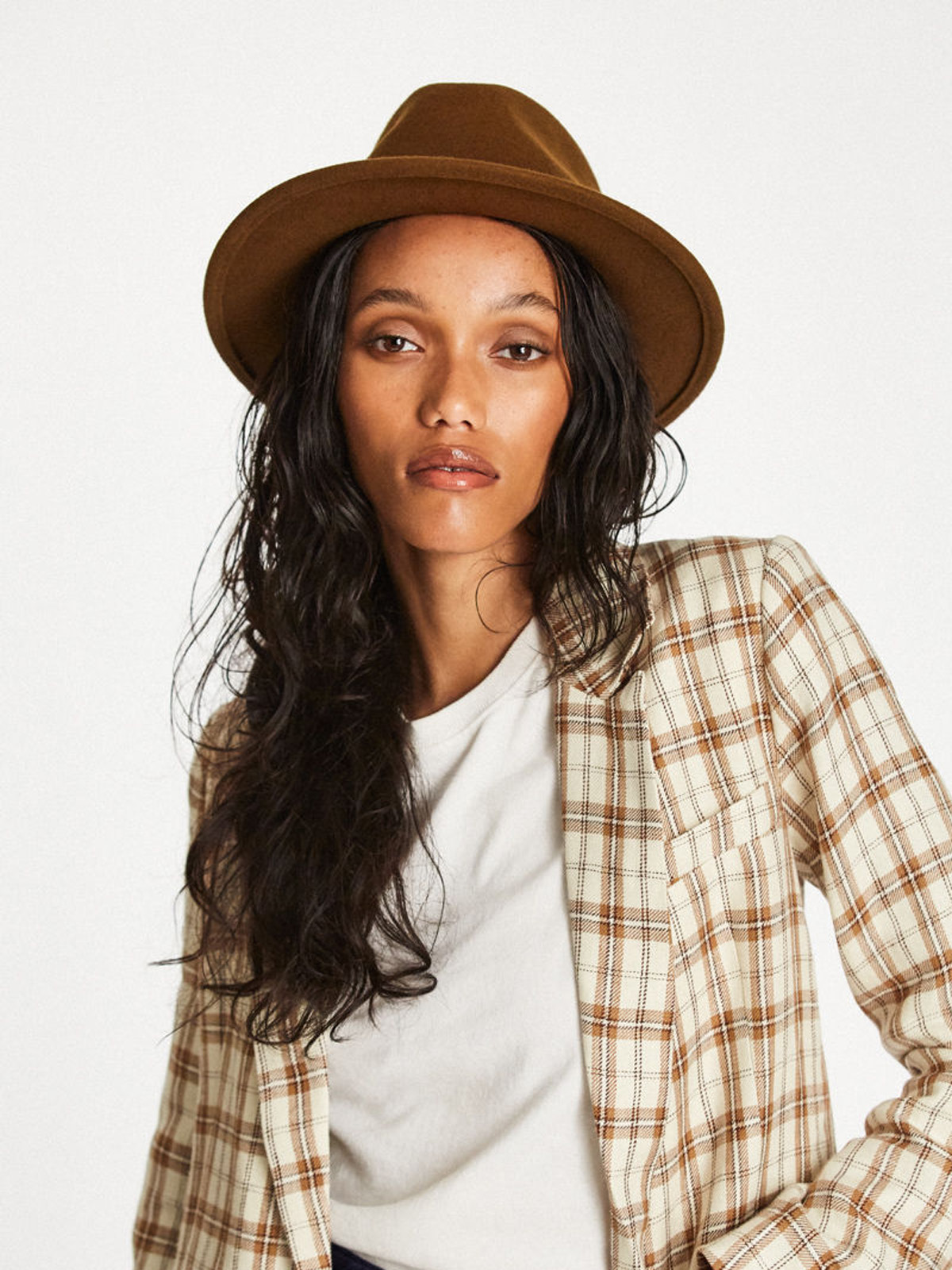 Brixton Hat Messer Fedora (coffee)