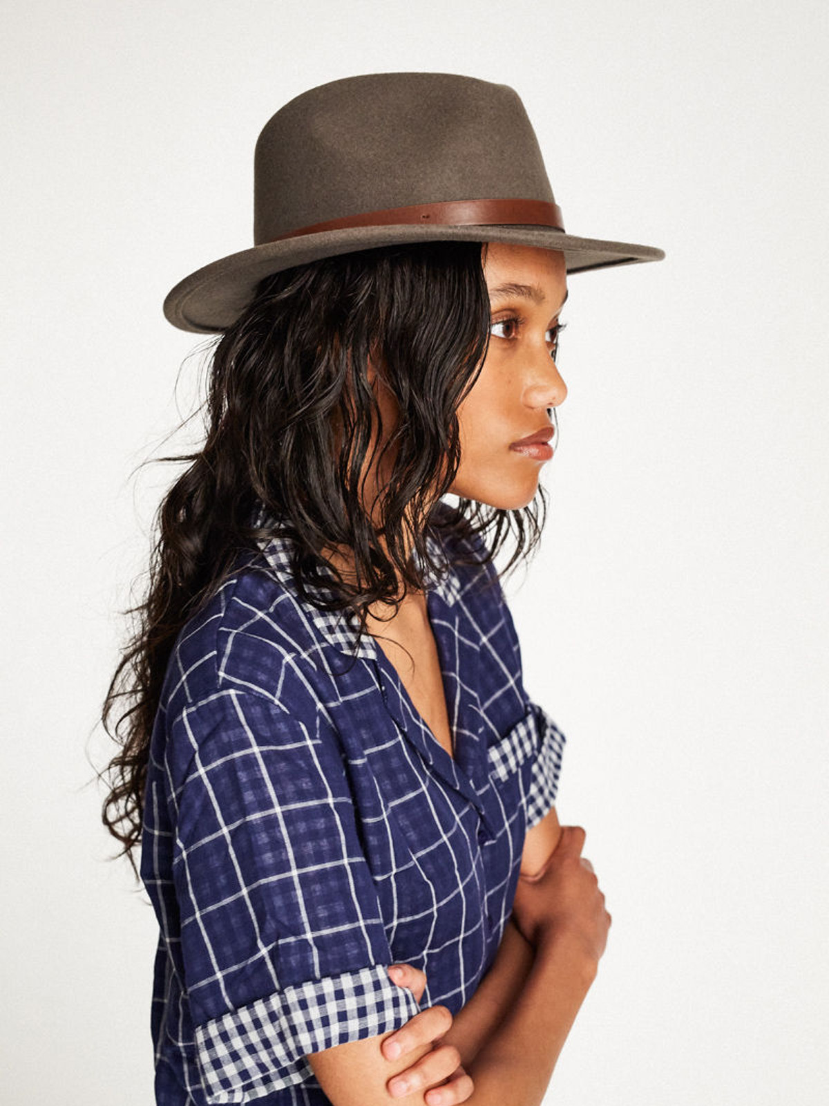 Brixton Hat Messer Fedora - green (ivy) display picture 3