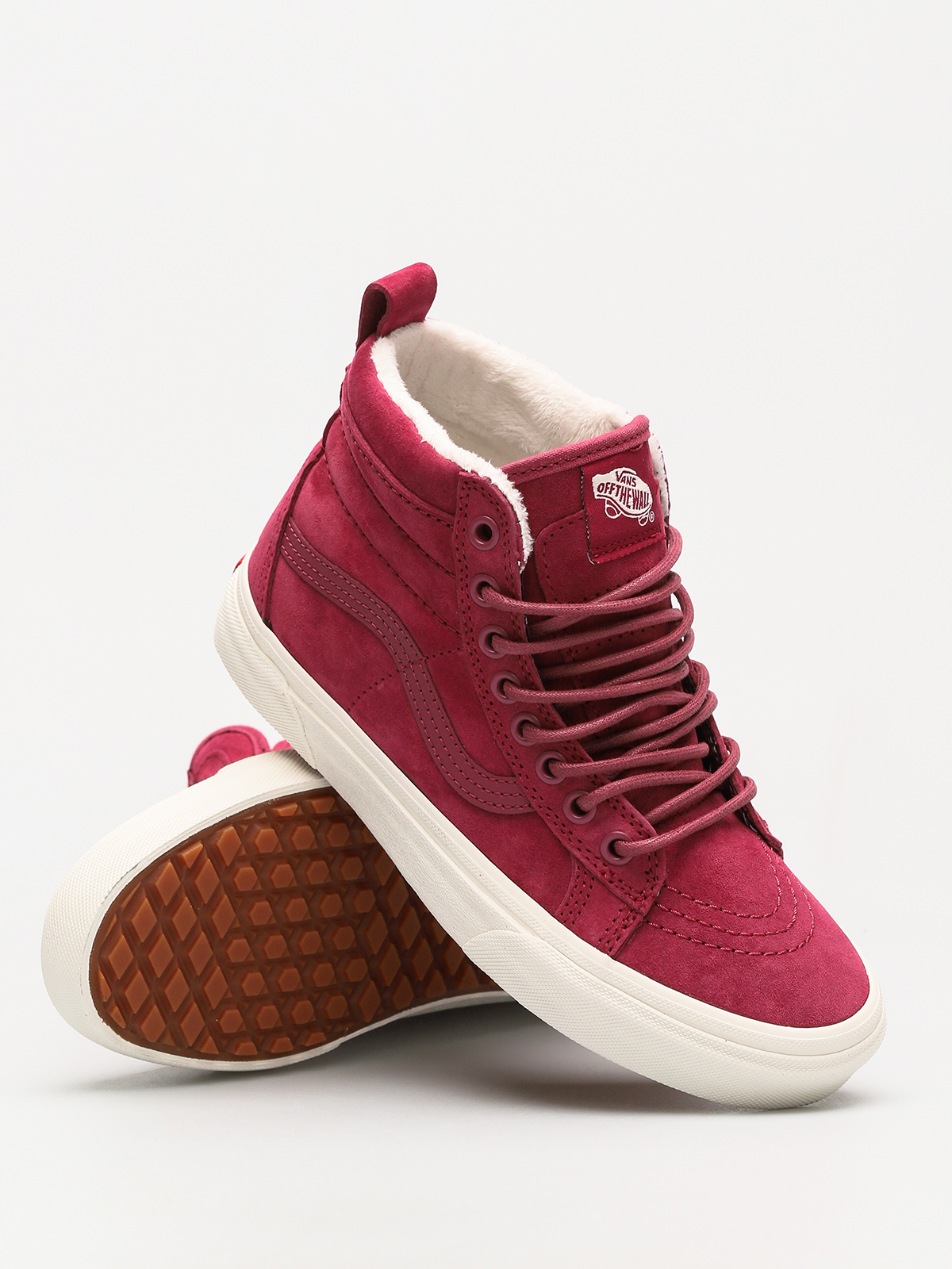 Vans Shoes Sk8 Hi Mte (dry rose/marshmallow)