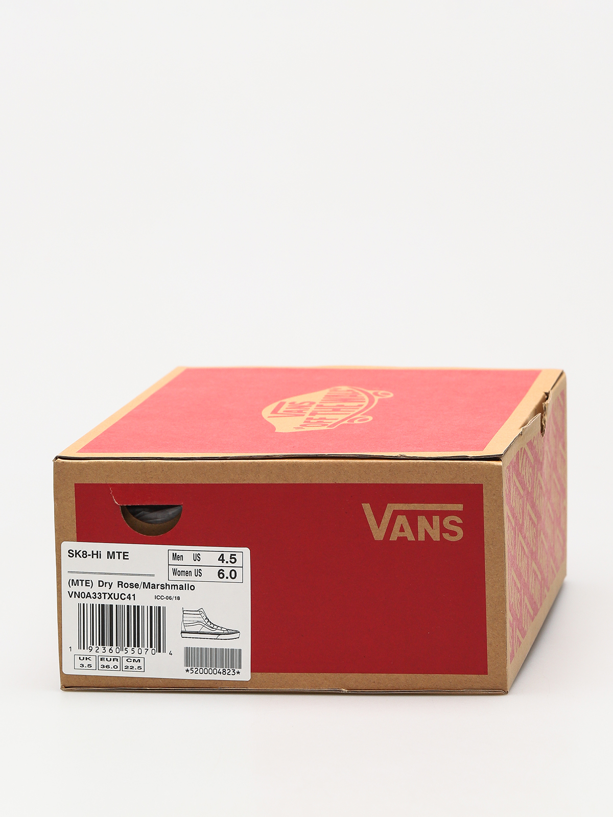 Vans Shoes Sk8 Hi Mte (dry rose/marshmallow)