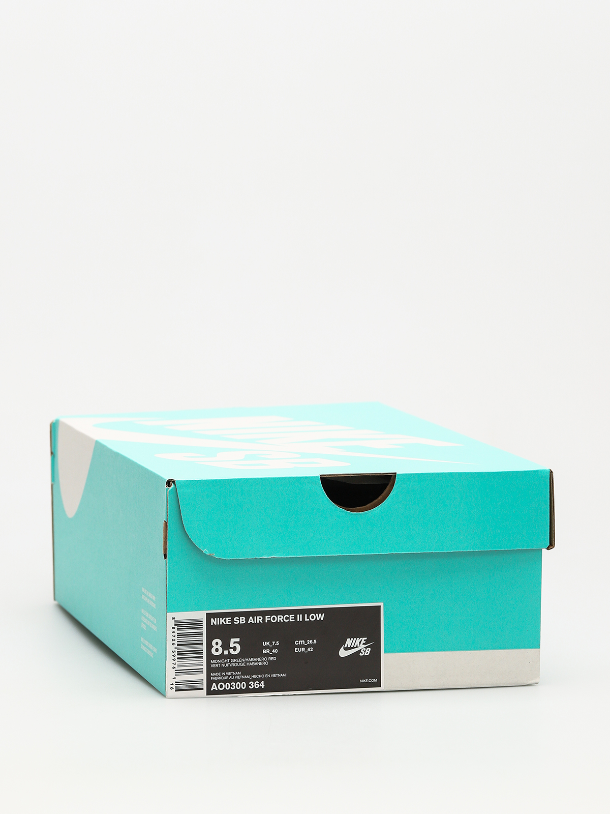 Nike SB Shoes Sb Air Force II Low (midnight green/habanero red blue void)