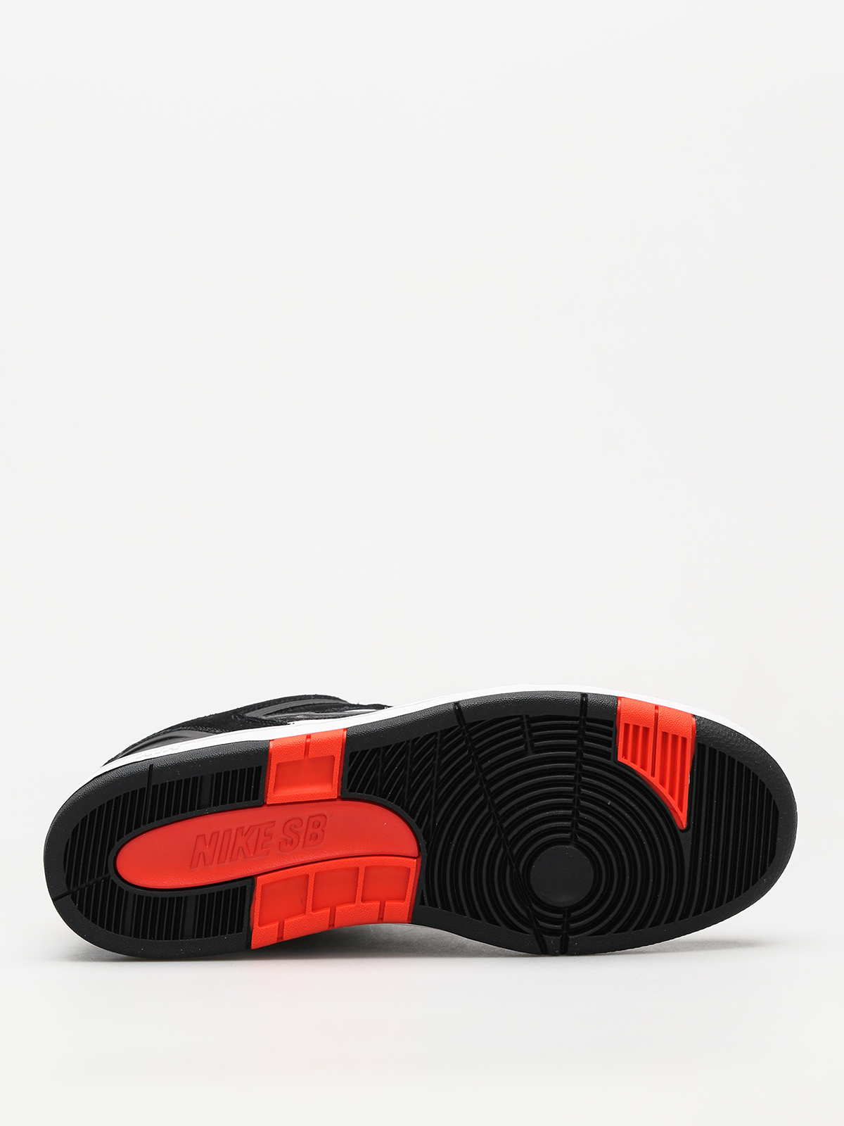 Nike SB Shoes Sb Air Force II Low (black/black white habanero red)