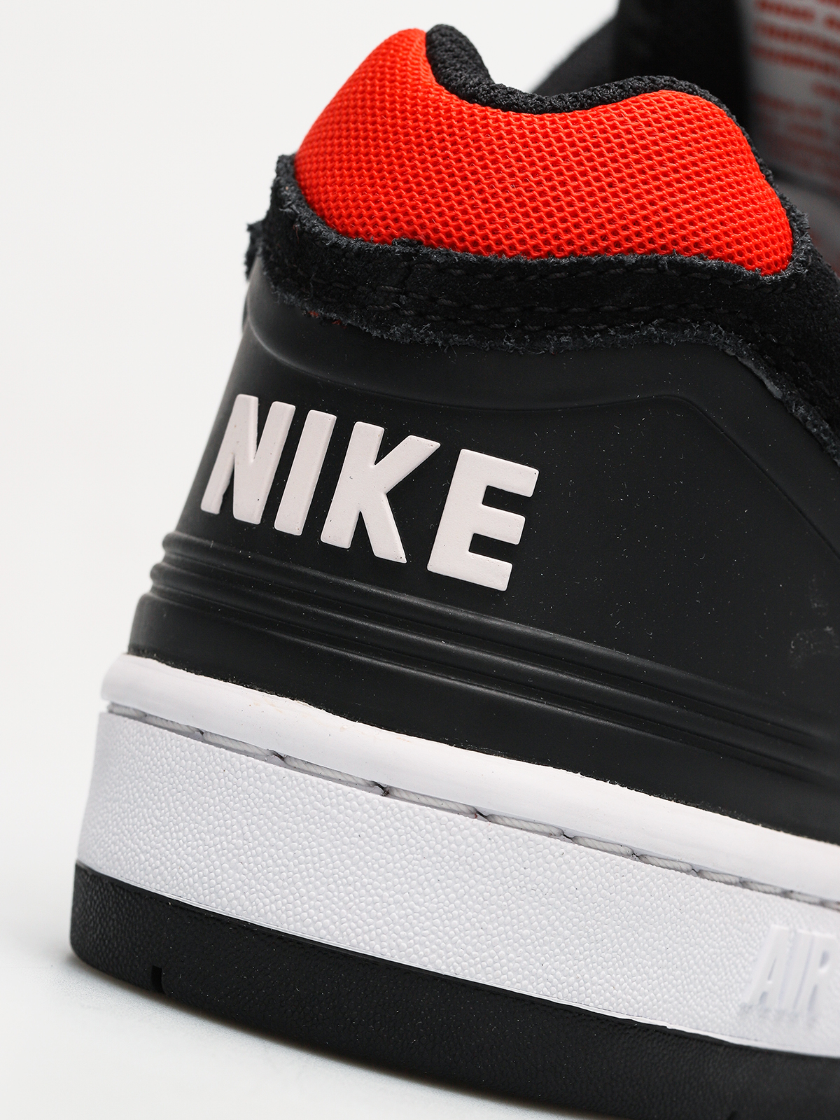 Nike SB Shoes Sb Air Force II Low (black/black white habanero red)