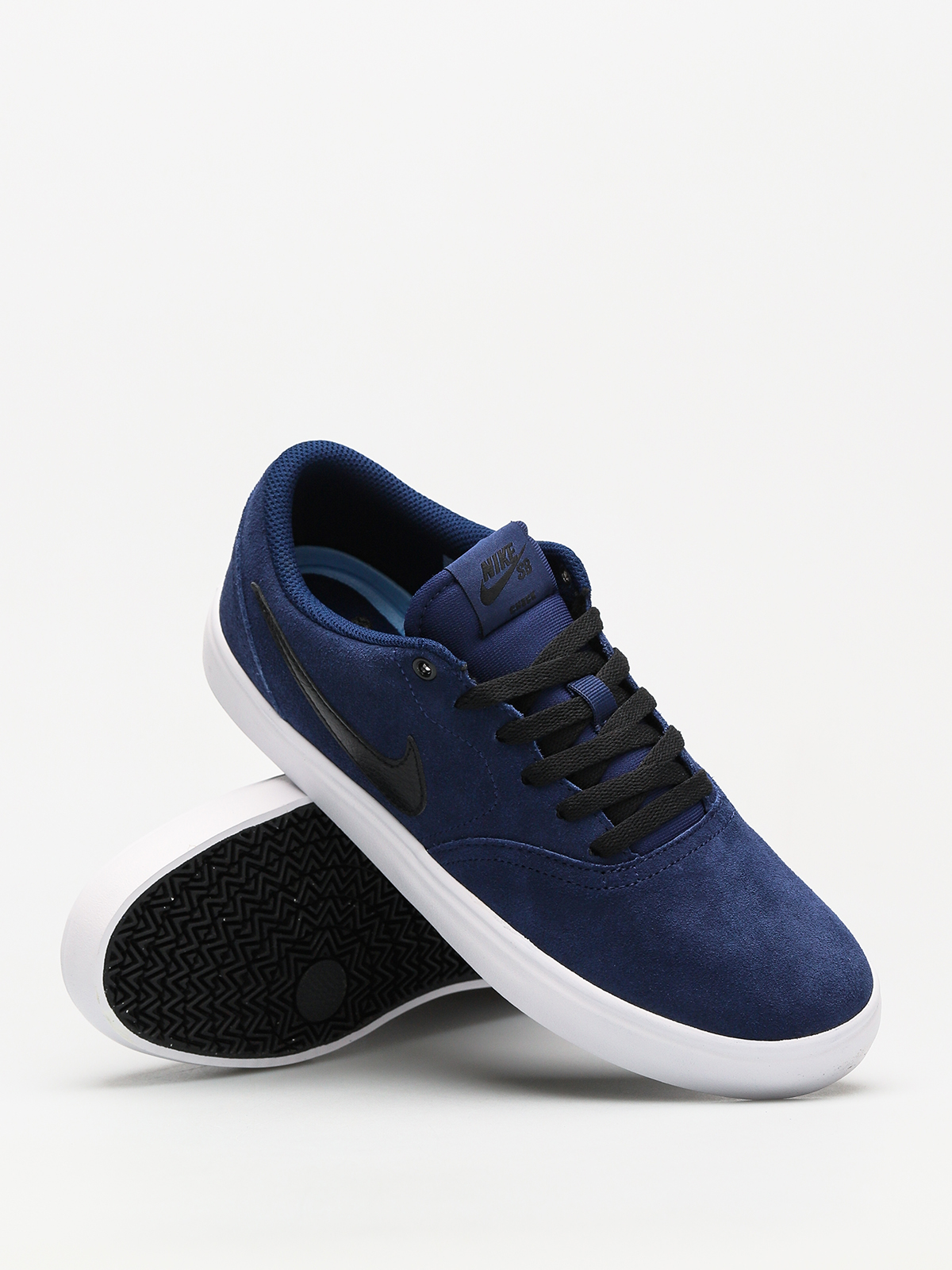 Nike SB Shoes Sb Check Solarsoft (blue void/black white)