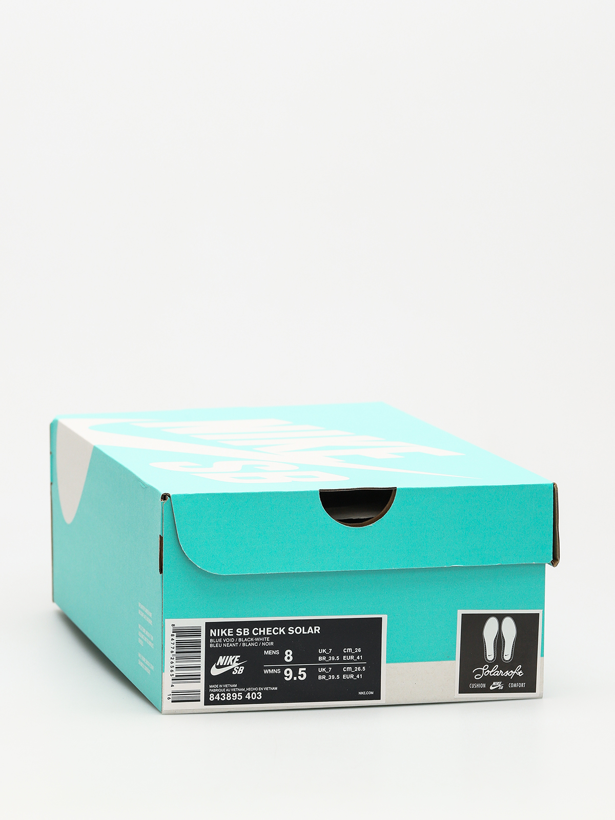 Nike SB Shoes Sb Check Solarsoft (blue void/black white)