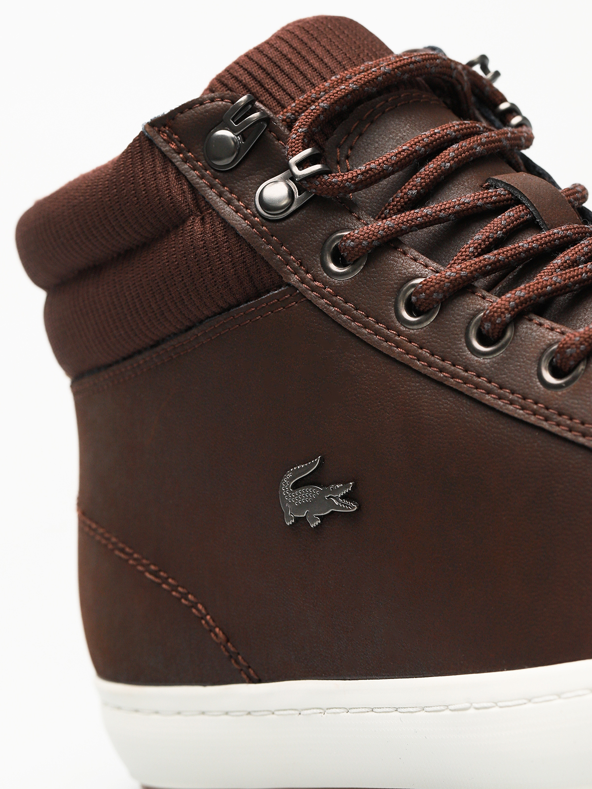 Lacoste Shoes Straightset Insulac 3181 (dark brown/dark brown)