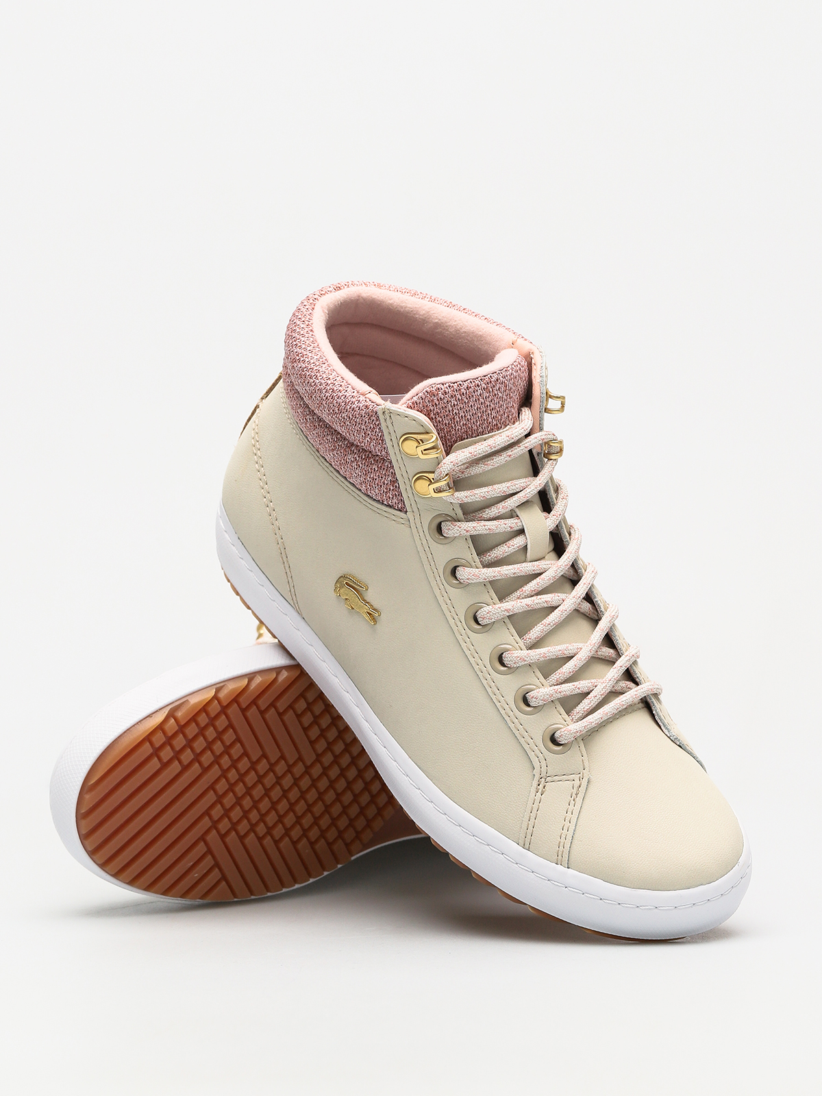 Lacoste Shoes Straightset Insulatec 3182 Wmn (natural/white)