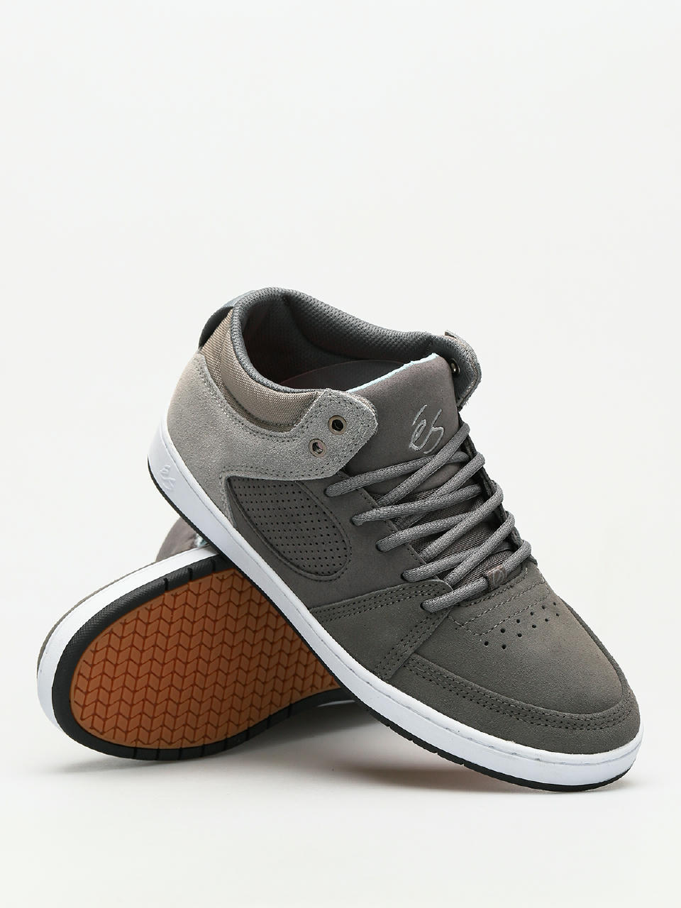 Es Accel Slim Skate Shoes Dark Grey Grey