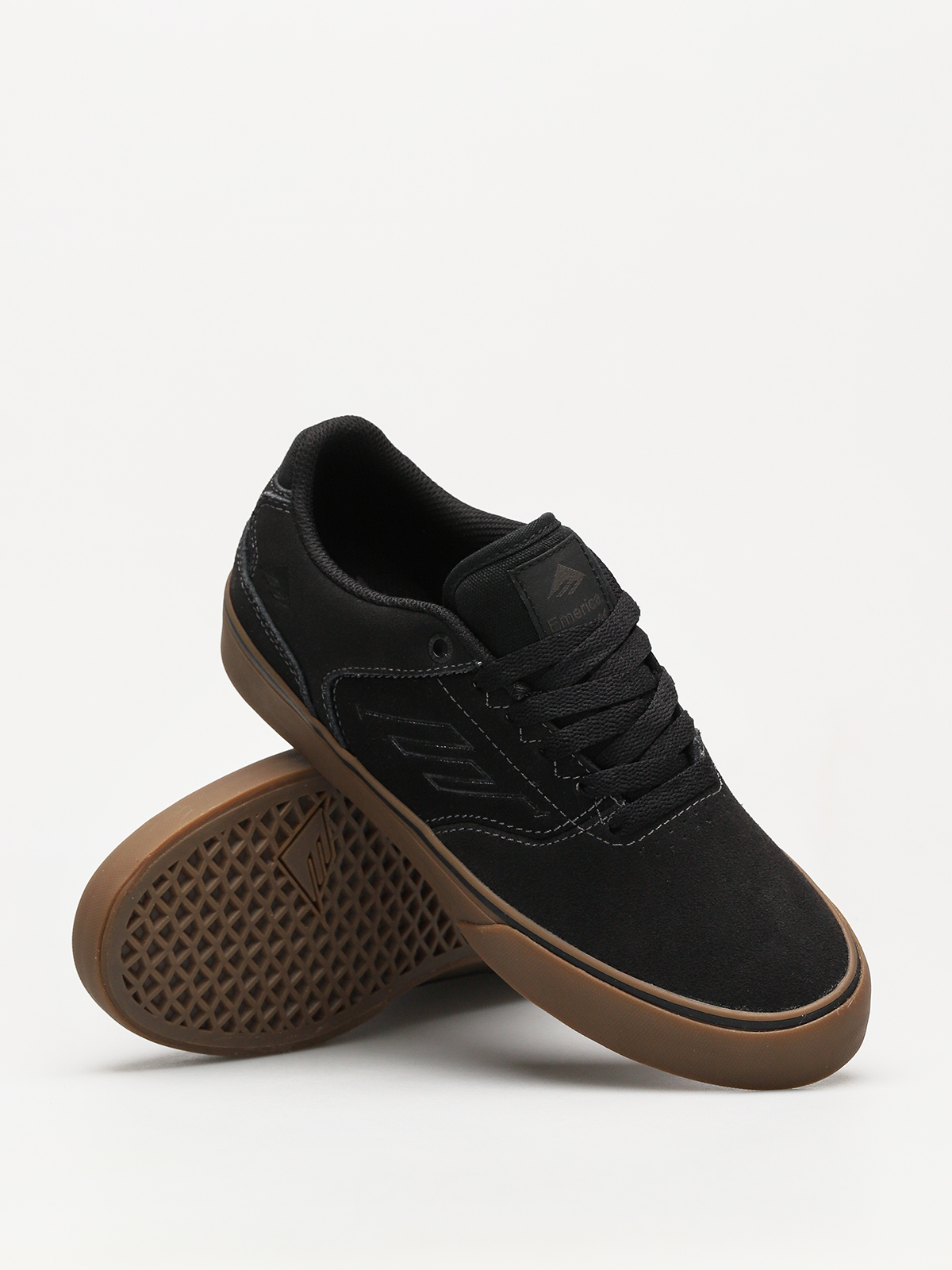 Emerica Shoes The Reynolds Low Vulc (dark grey/black/gum)