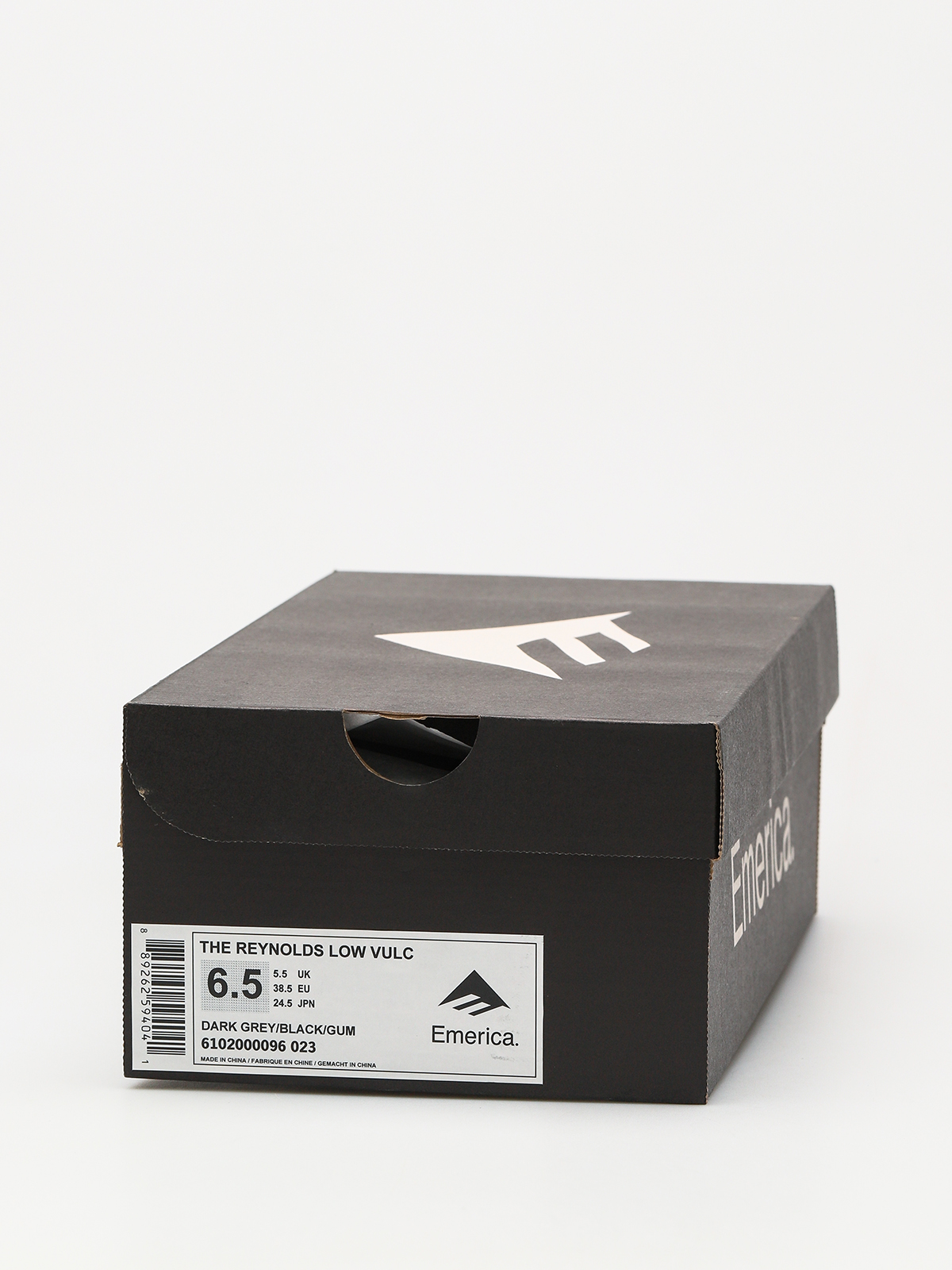 Emerica Shoes The Reynolds Low Vulc (dark grey/black/gum)