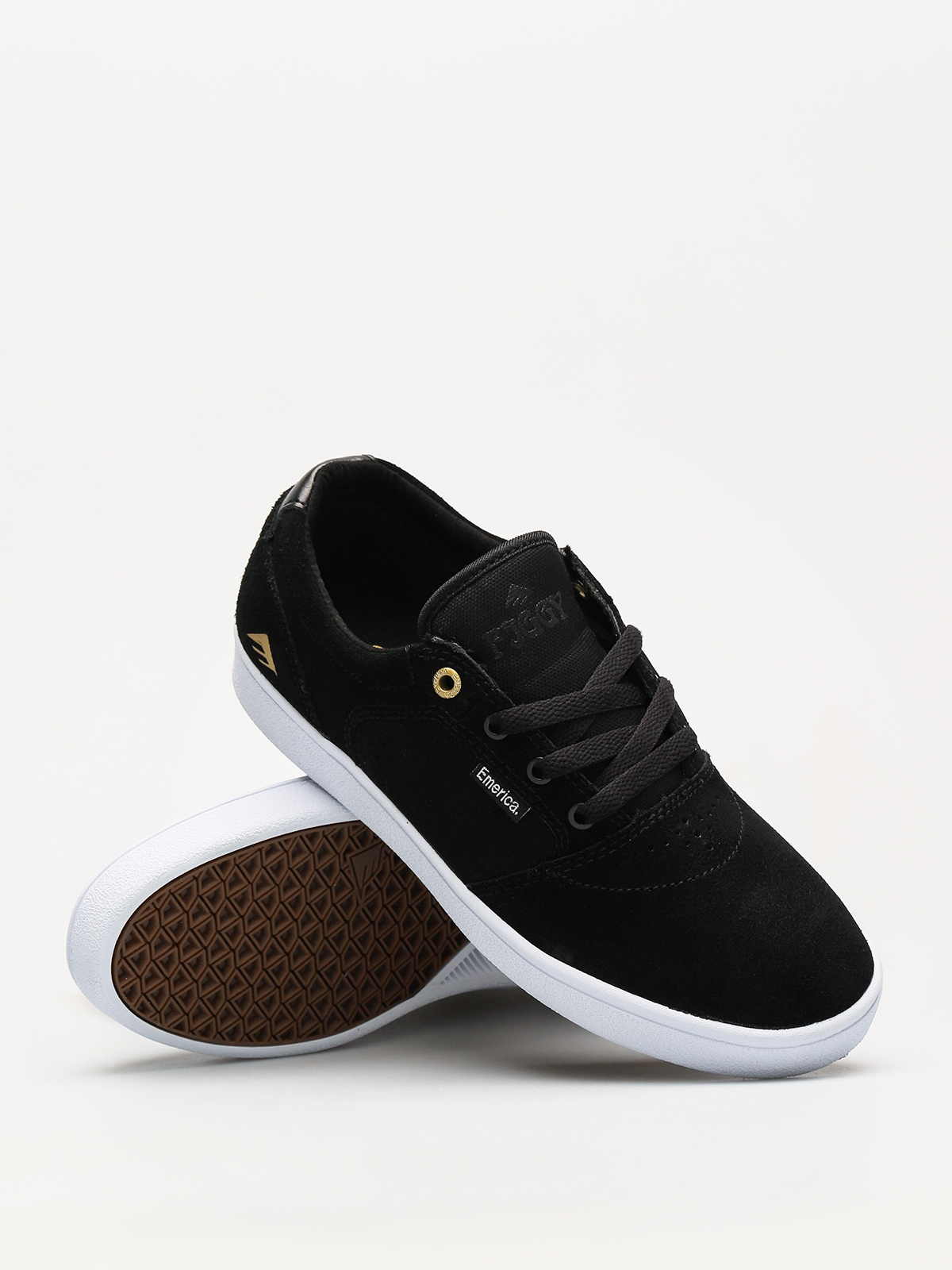 Emerica Shoes Figgy Dose (black/white/gold)