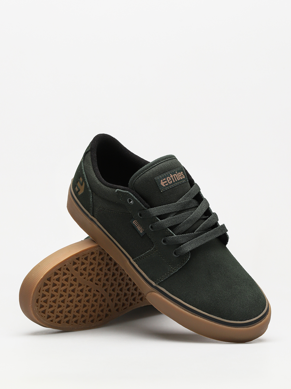 Etnies Shoes Barge Ls (green/gum)