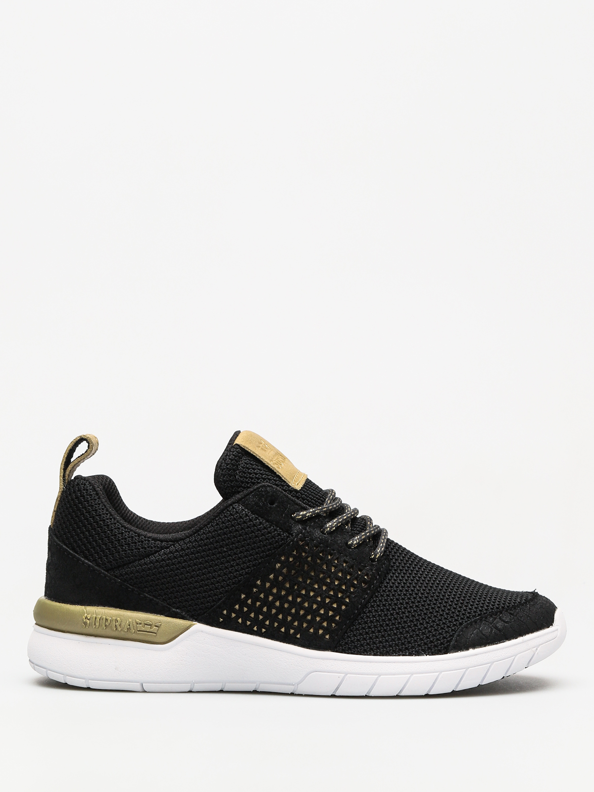 Supra Shoes Scissor Wmn (black/gold white)