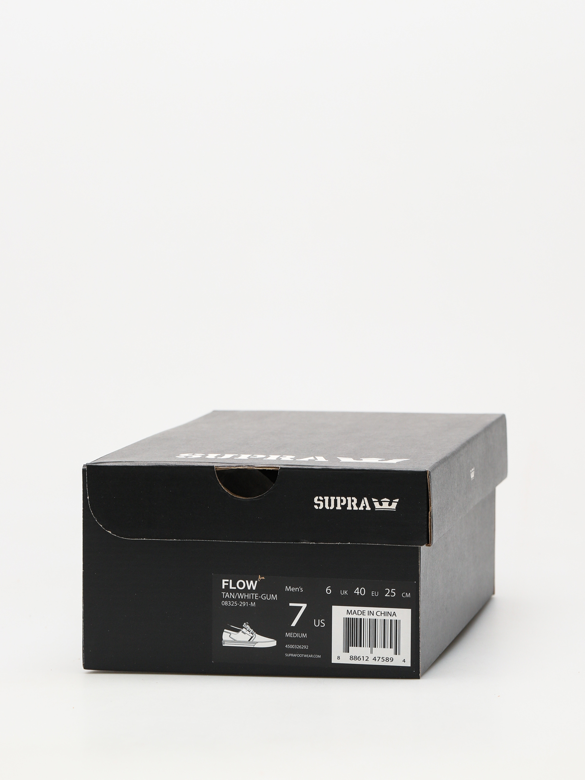 Supra Shoes Flow (tan/white gum)