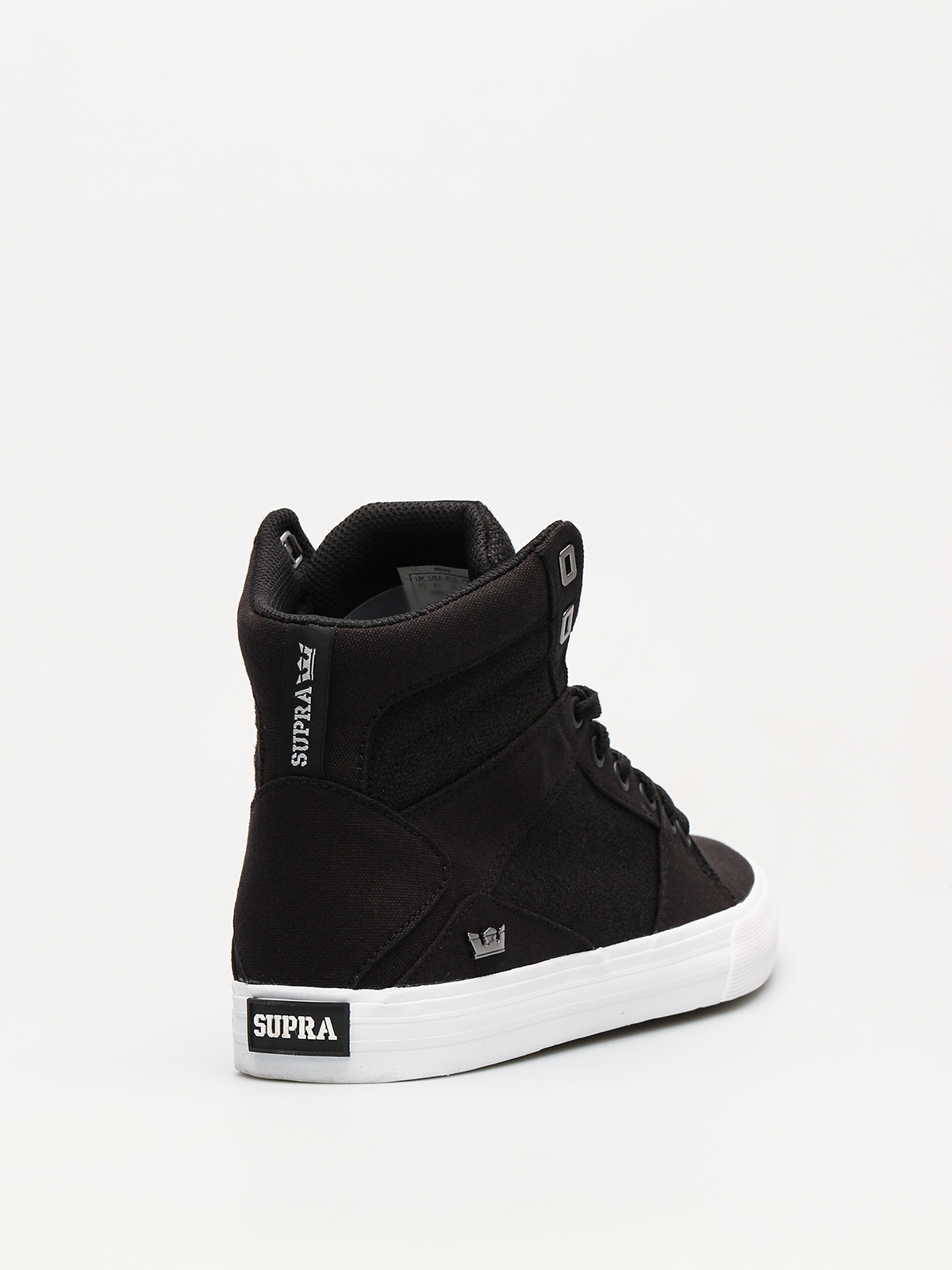 Supra Schuhe Aluminum (black white)
