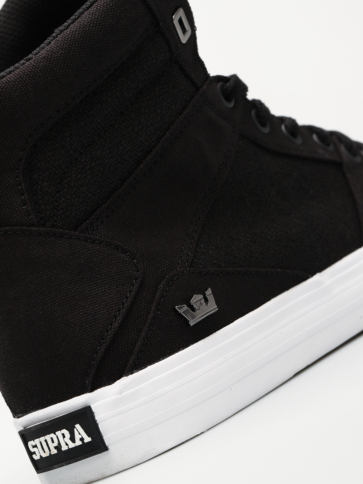 Supra Shoes Aluminum (black white)