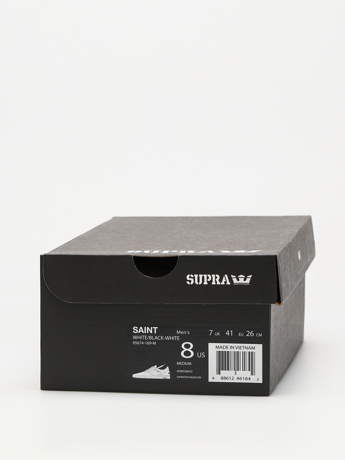 Supra Shoes Saint (white/black white)