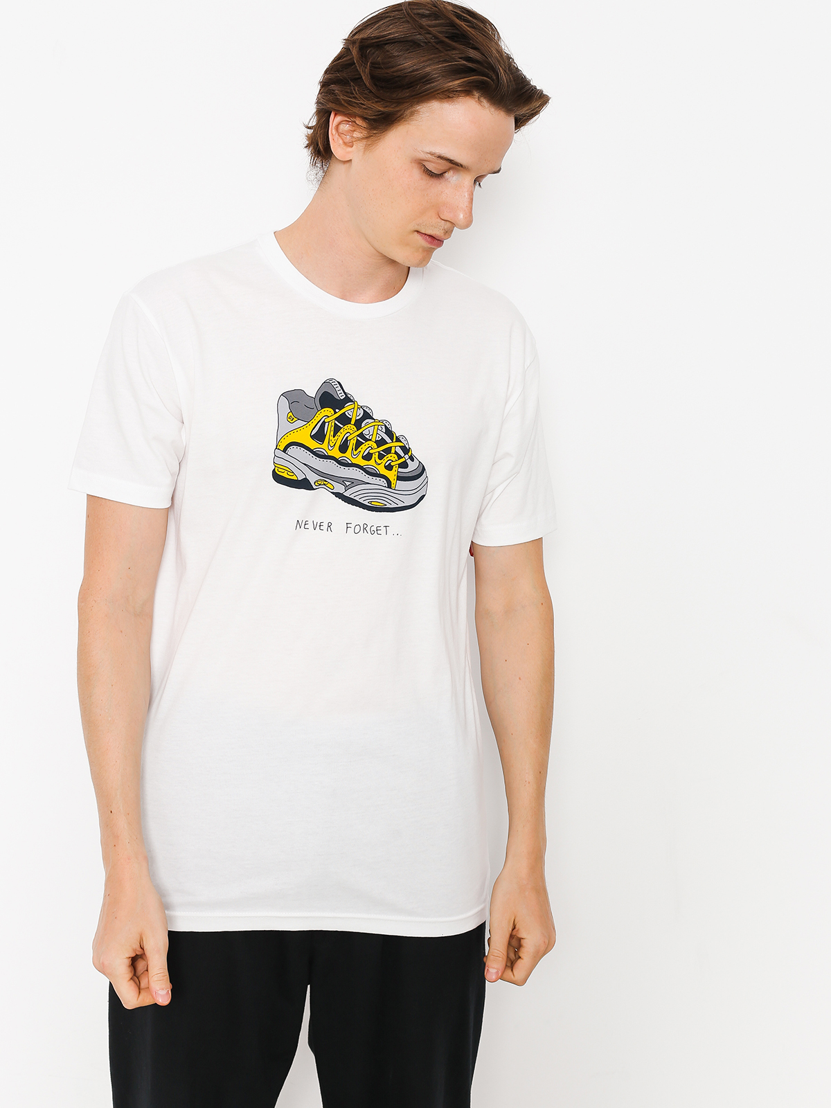 Enjoi T-shirt Never Forget Premium (white)