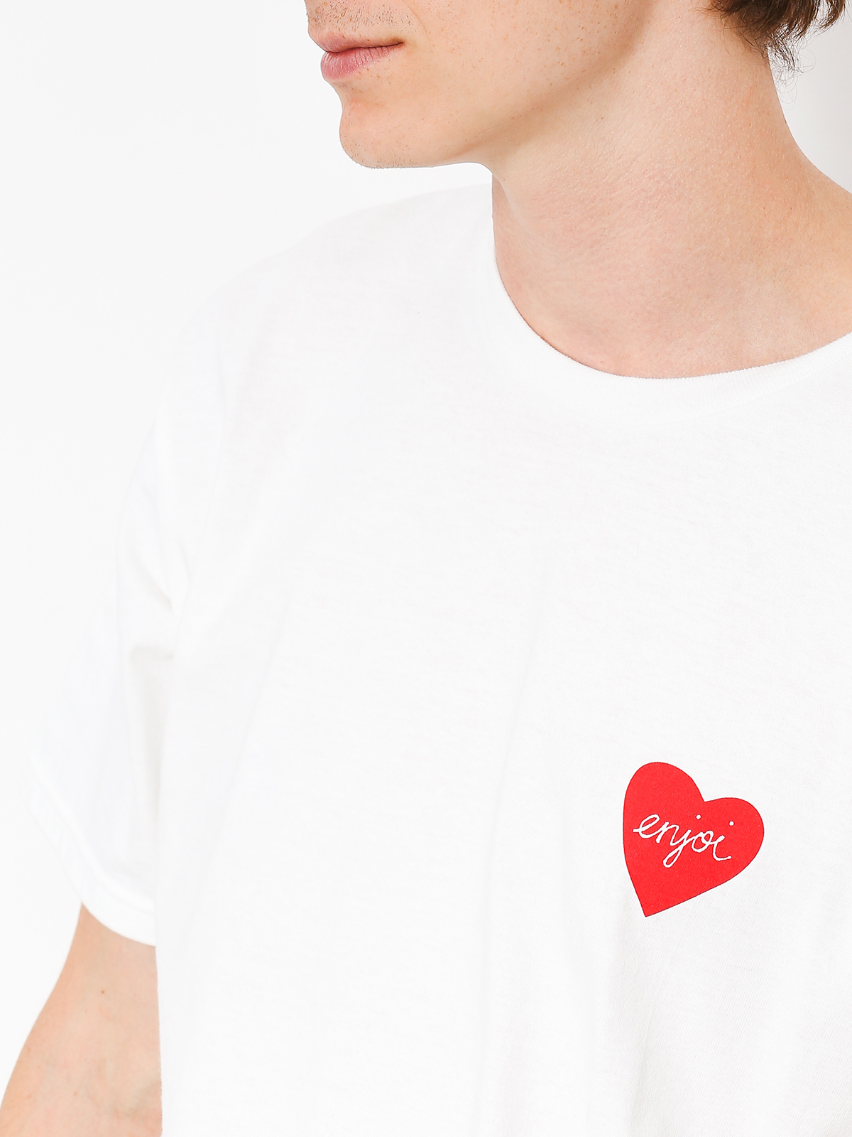 Enjoi T-shirt Smitten Beer (white)