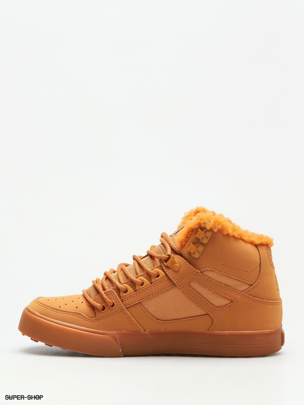 WEW DC Men's Shoes ''Pure High-Top WC WNT" Wheat/White 