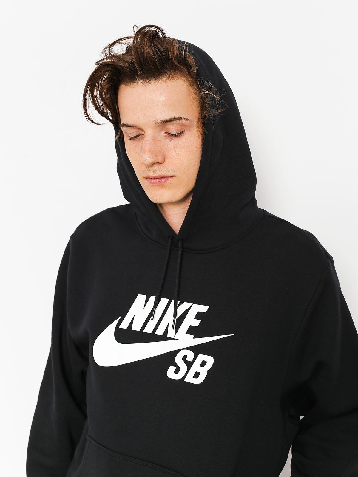 Nike SB Hoodie Sb Icon HD black (black/white)