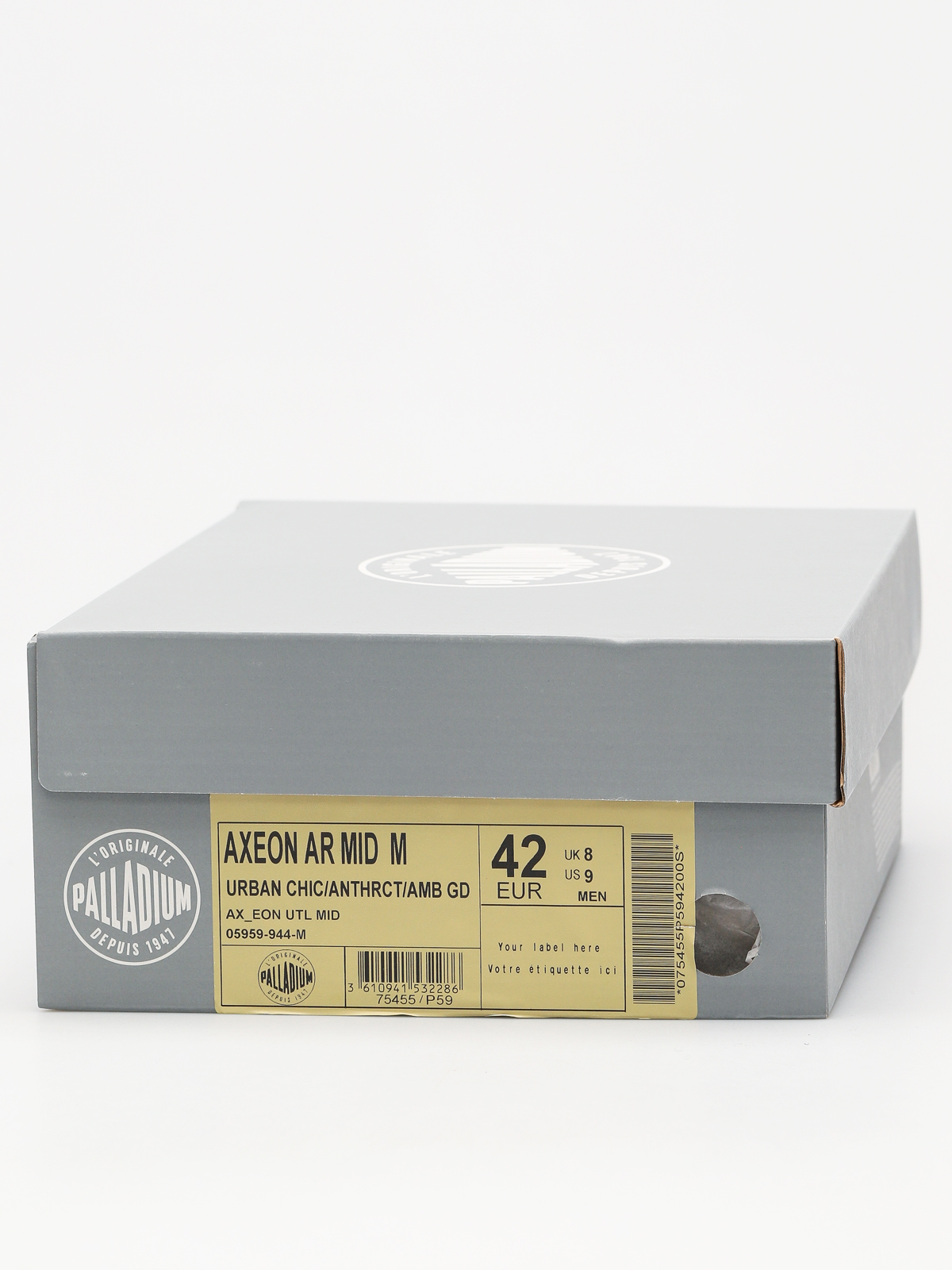 Palladium Shoes Ax_Eon Army Runner Mid (urban chic/anthrct/amb gd)