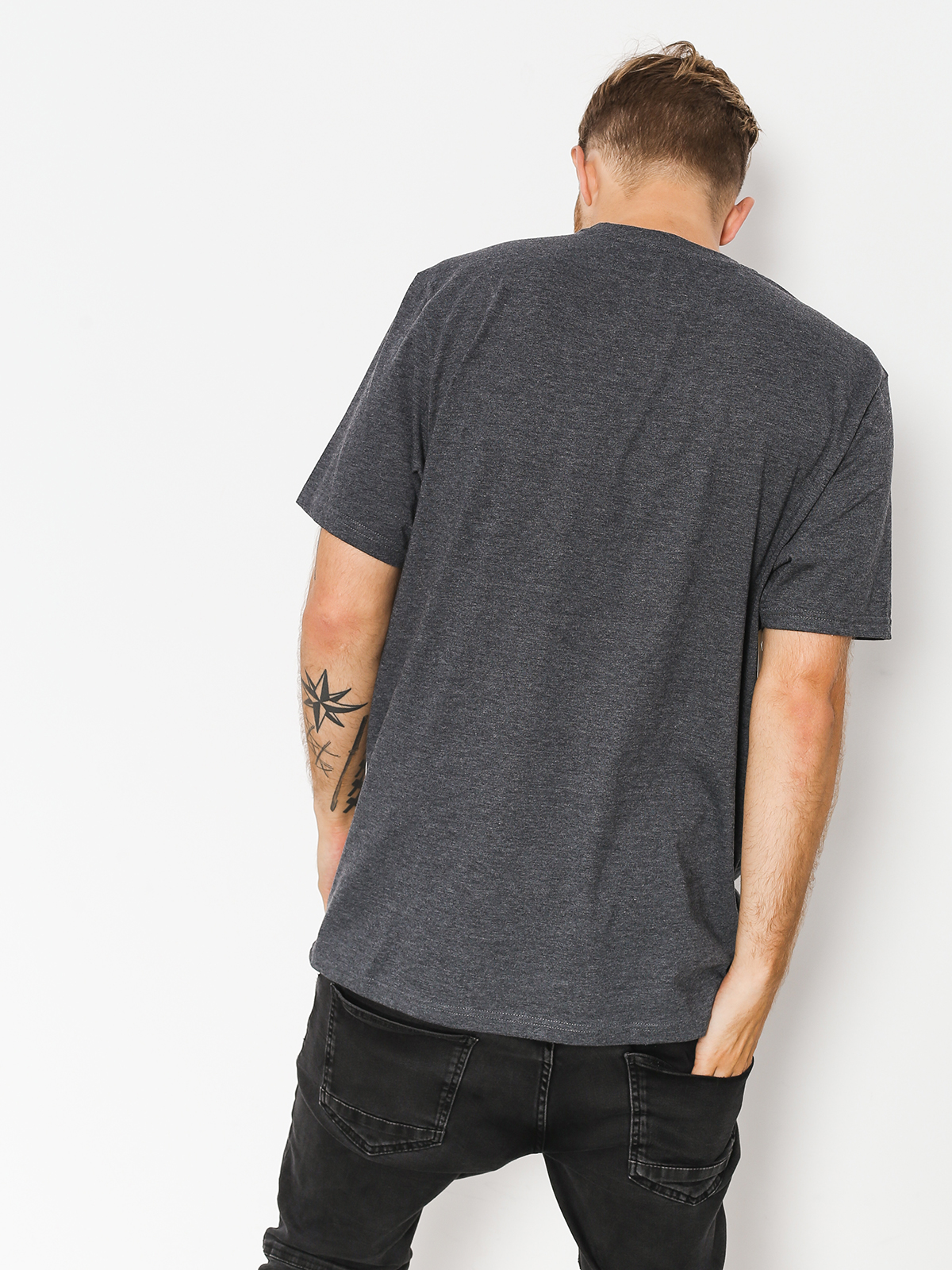 Element T-shirt Basic Pocket Label (charcoal heather)