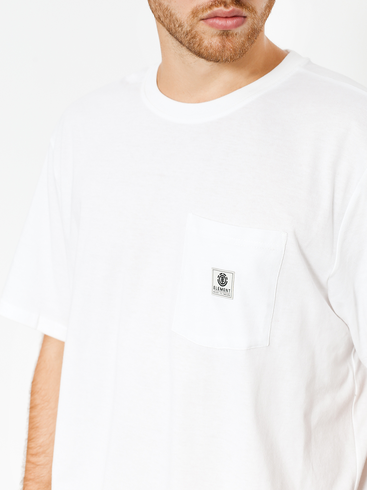 Element T-shirt Basic Pocket Label (optic white)
